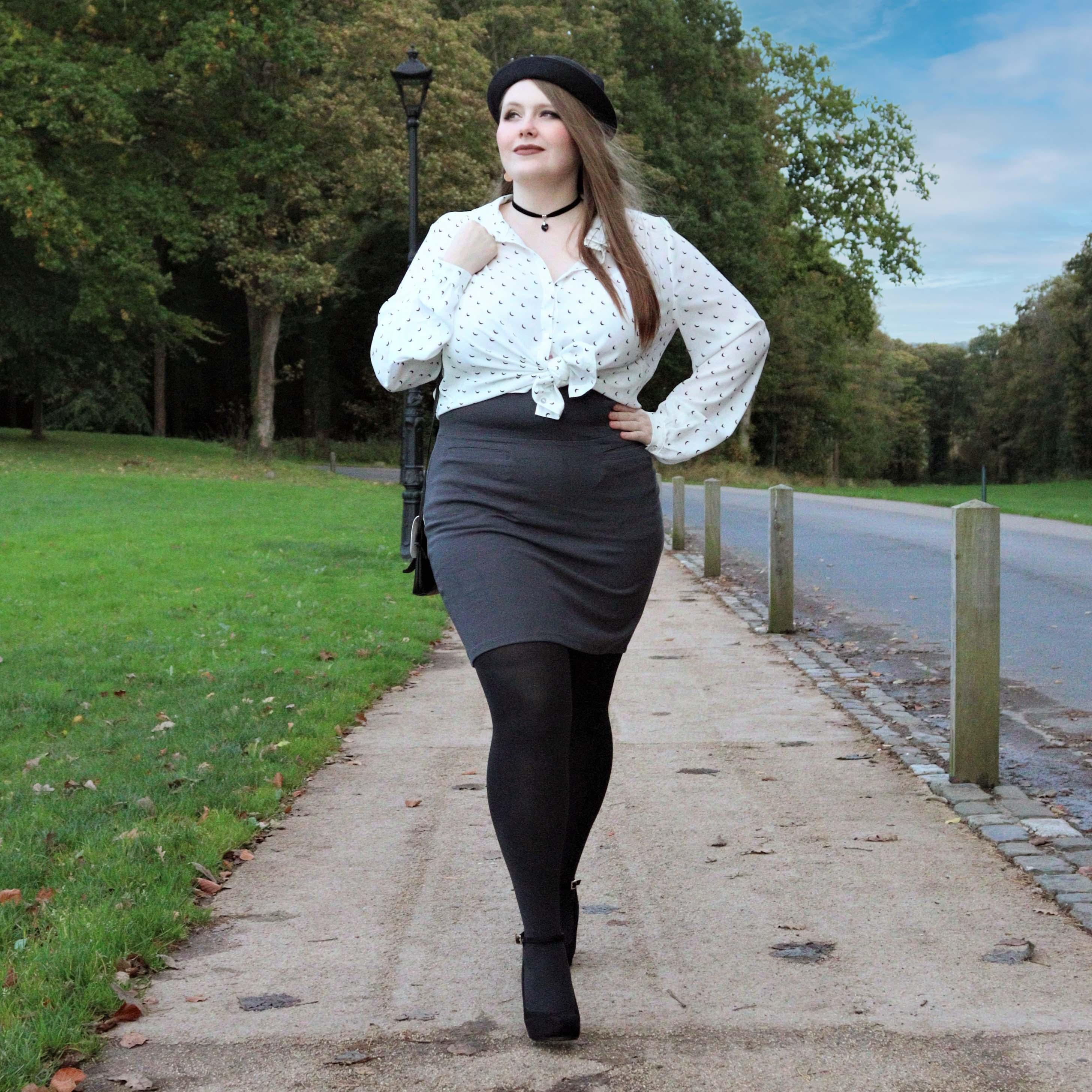 Mini Skirt - Slate Grey - Zenithce