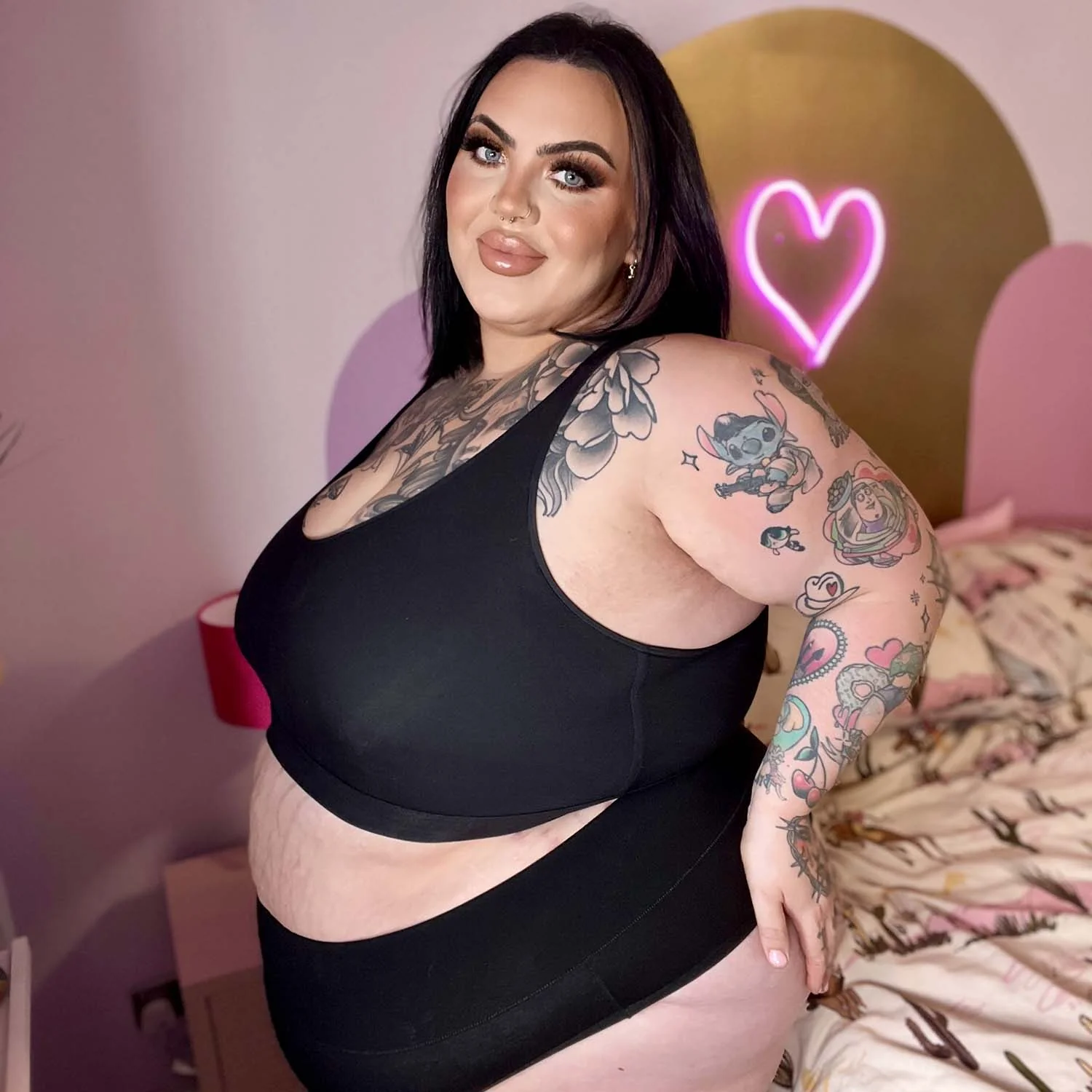 Cheeky High Leg Knickers - 3 Pairs in Black - Zenithce