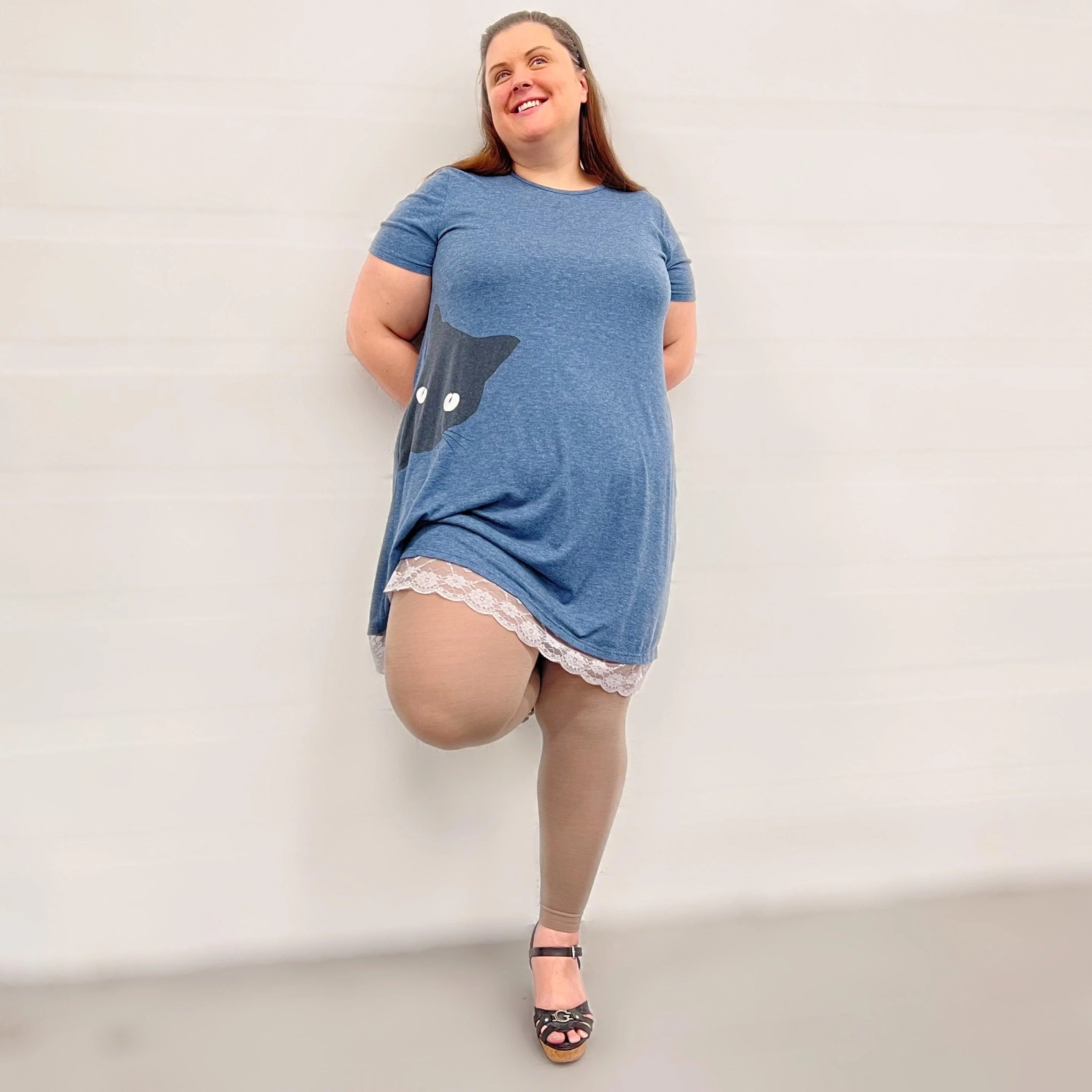 Merino Wool Footless Tights - Sand Dollar - Zenithce