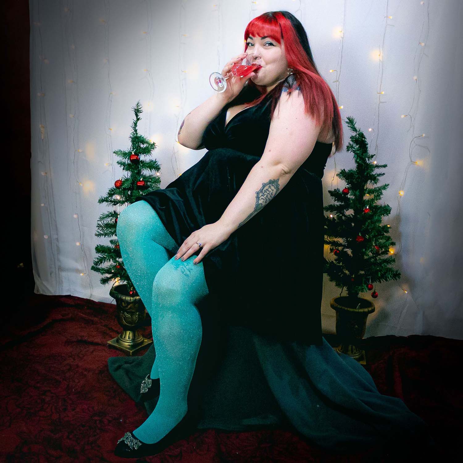 Lux Sparkle Tights - Mosaic - Zenithce