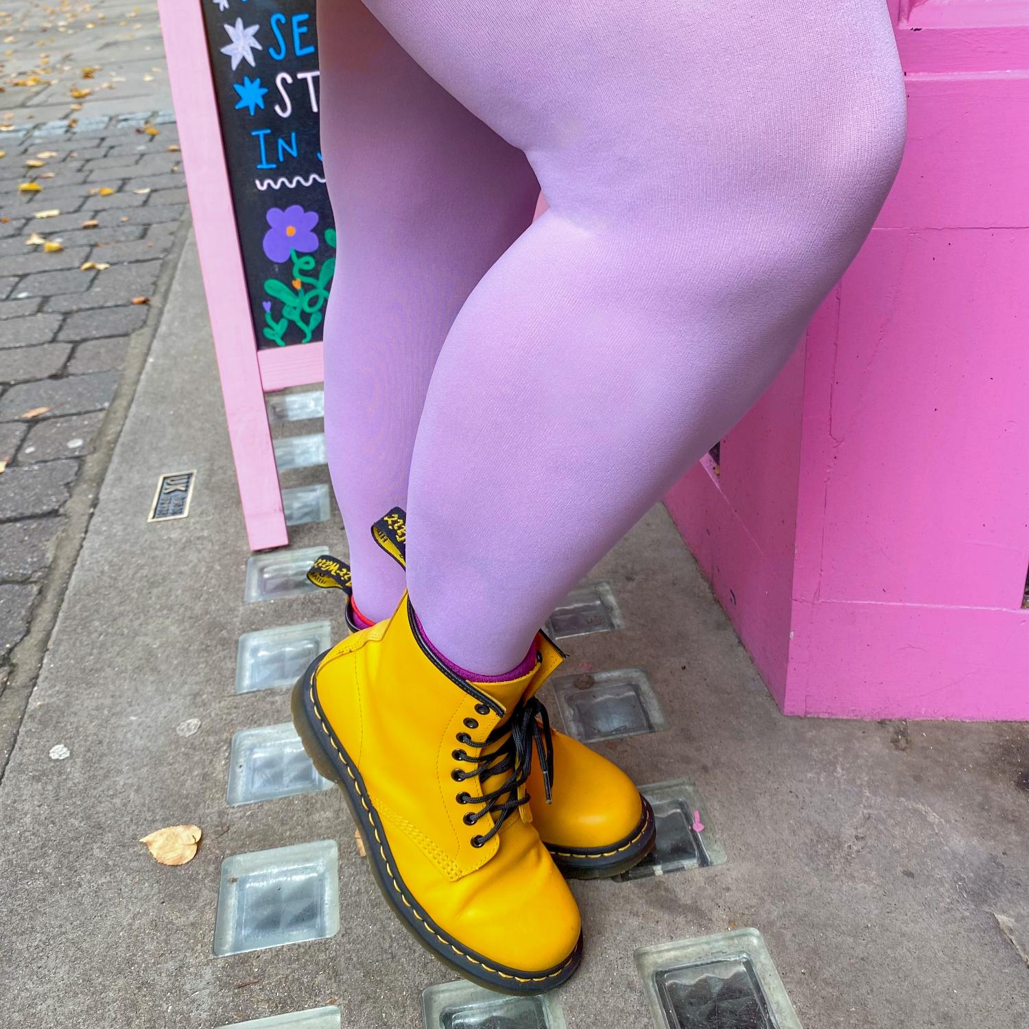 120 Denier Tights - Wisteria - Zenithce