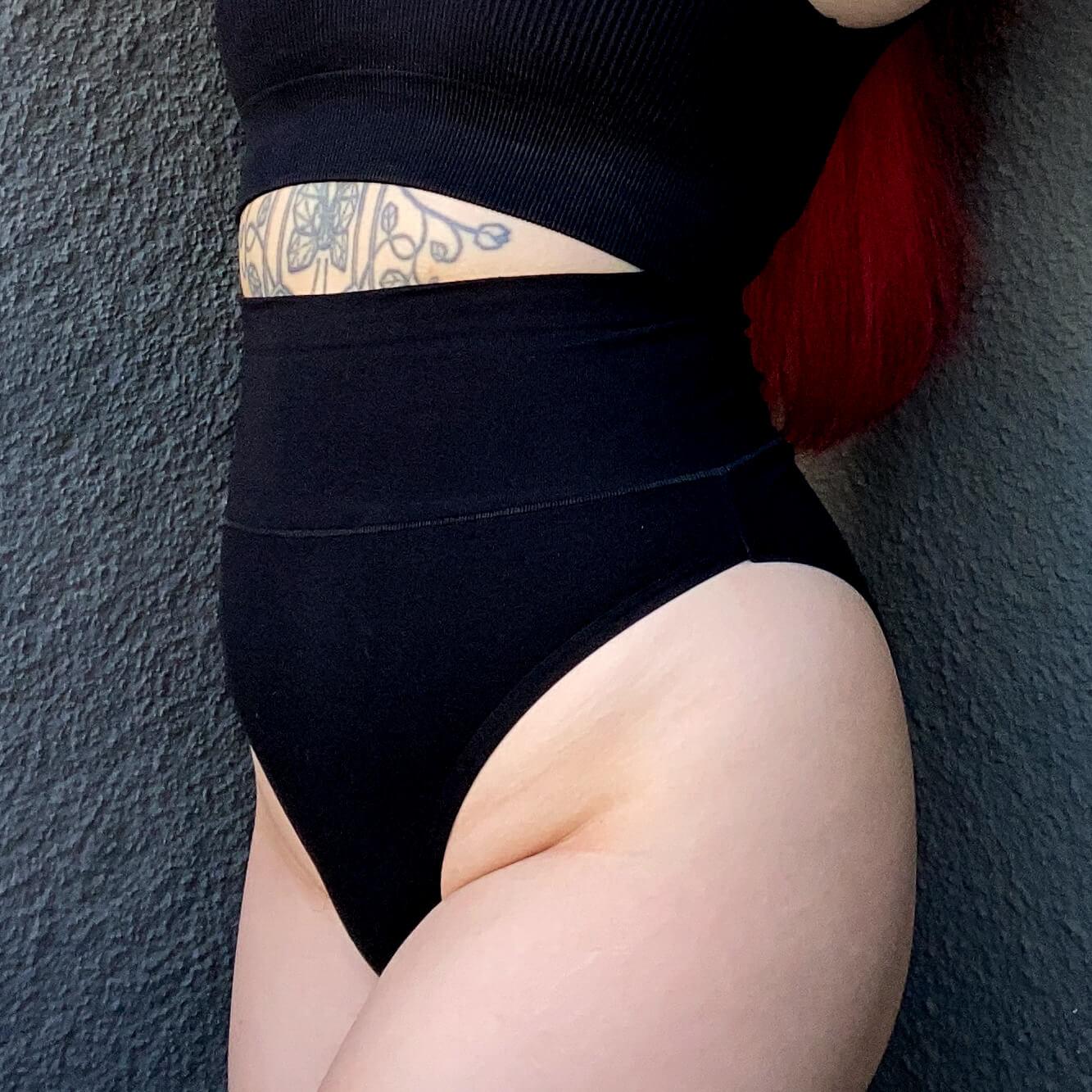 Super High Leg Knickers - 3 Pairs in Black - Zenithce