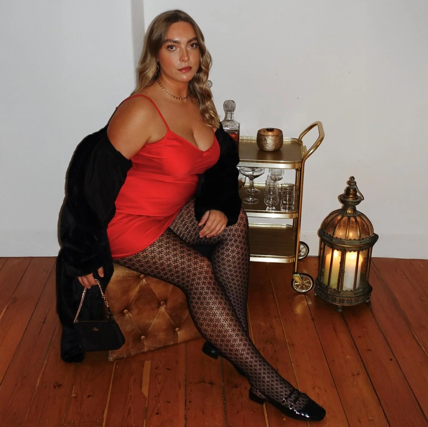 Christmas Fishnets - Winter Lace - Zenithce