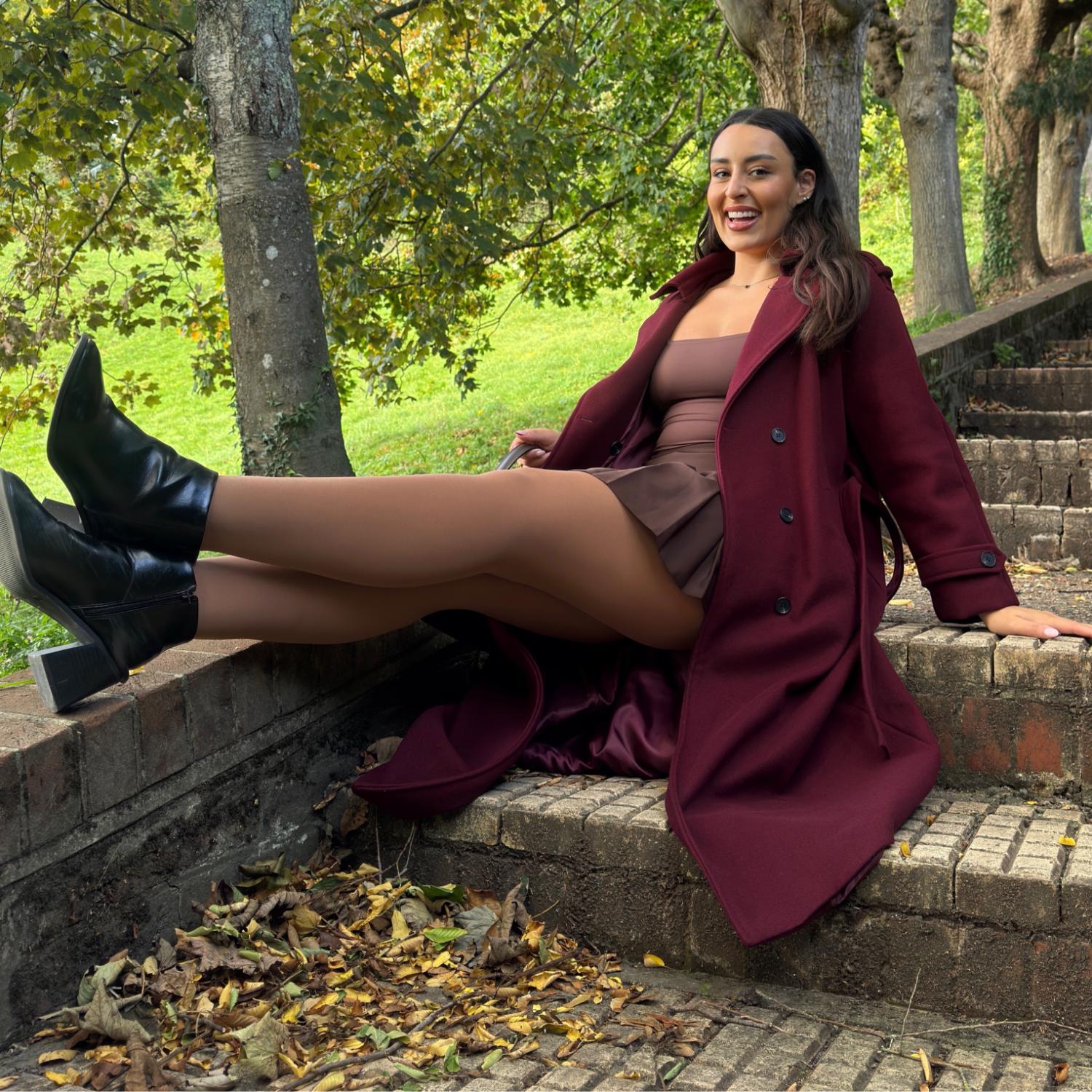 80 Denier Tights - Mocha - Zenithce