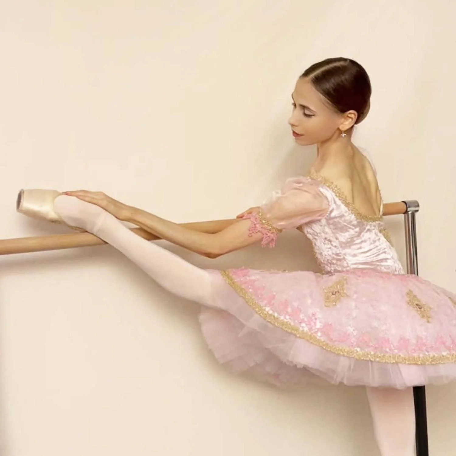 Convertible Dance Tights - Pink - Zenithce