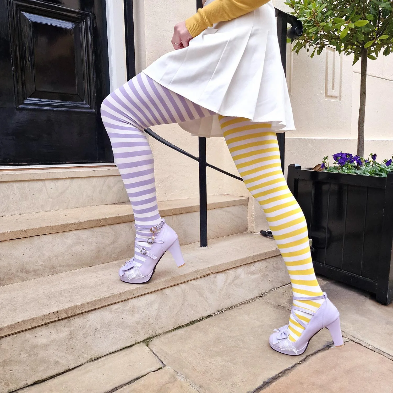 Duo Tights - Mellow Yellow - Zenithce