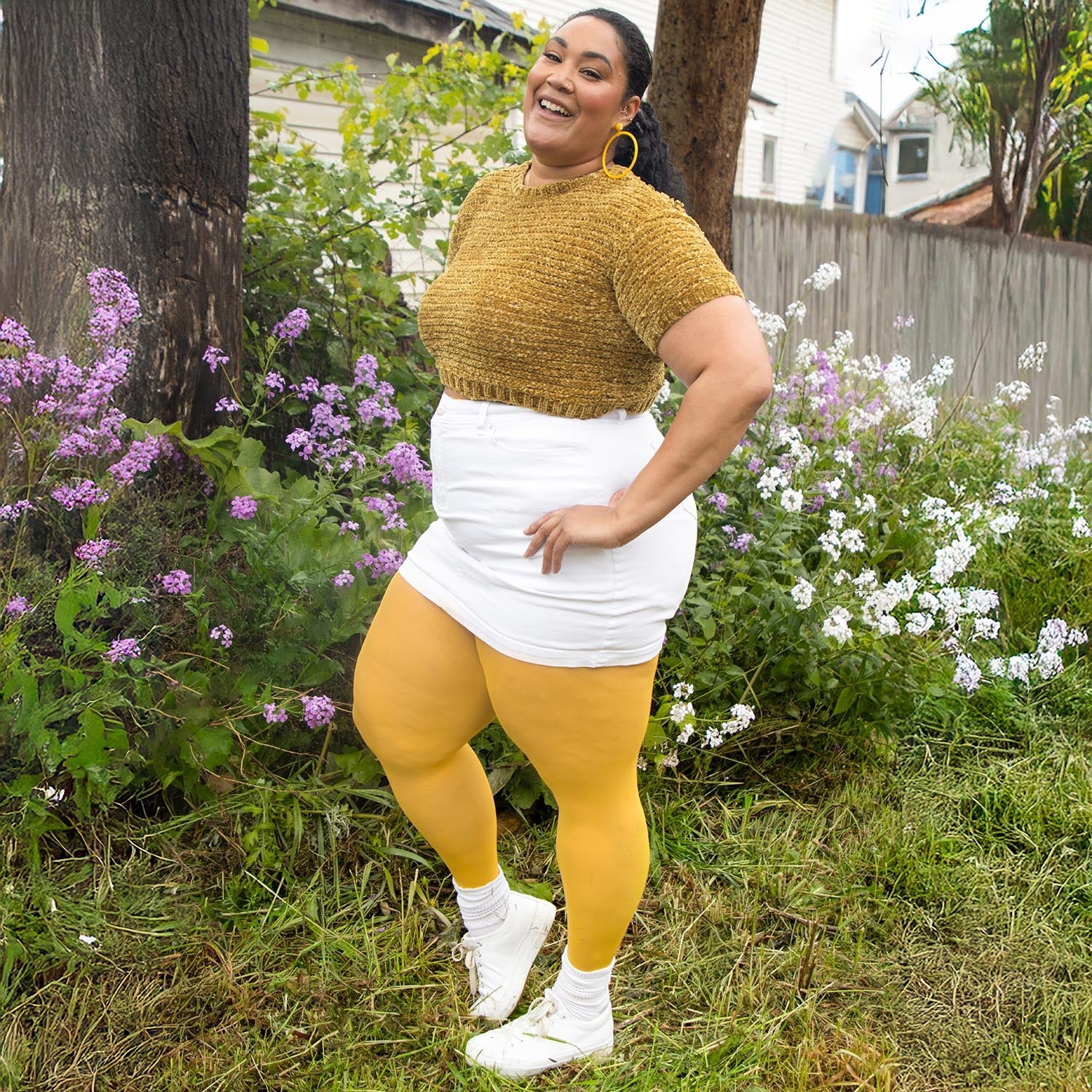 50 Denier Tights - Mimosa - Zenithce