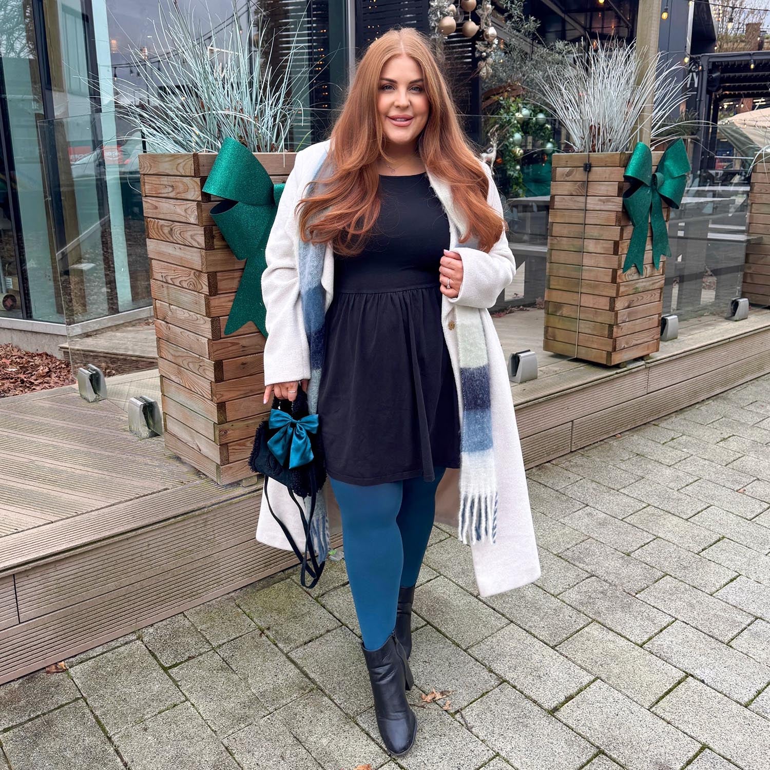 80 Denier Tights - Bone China - Zenithce