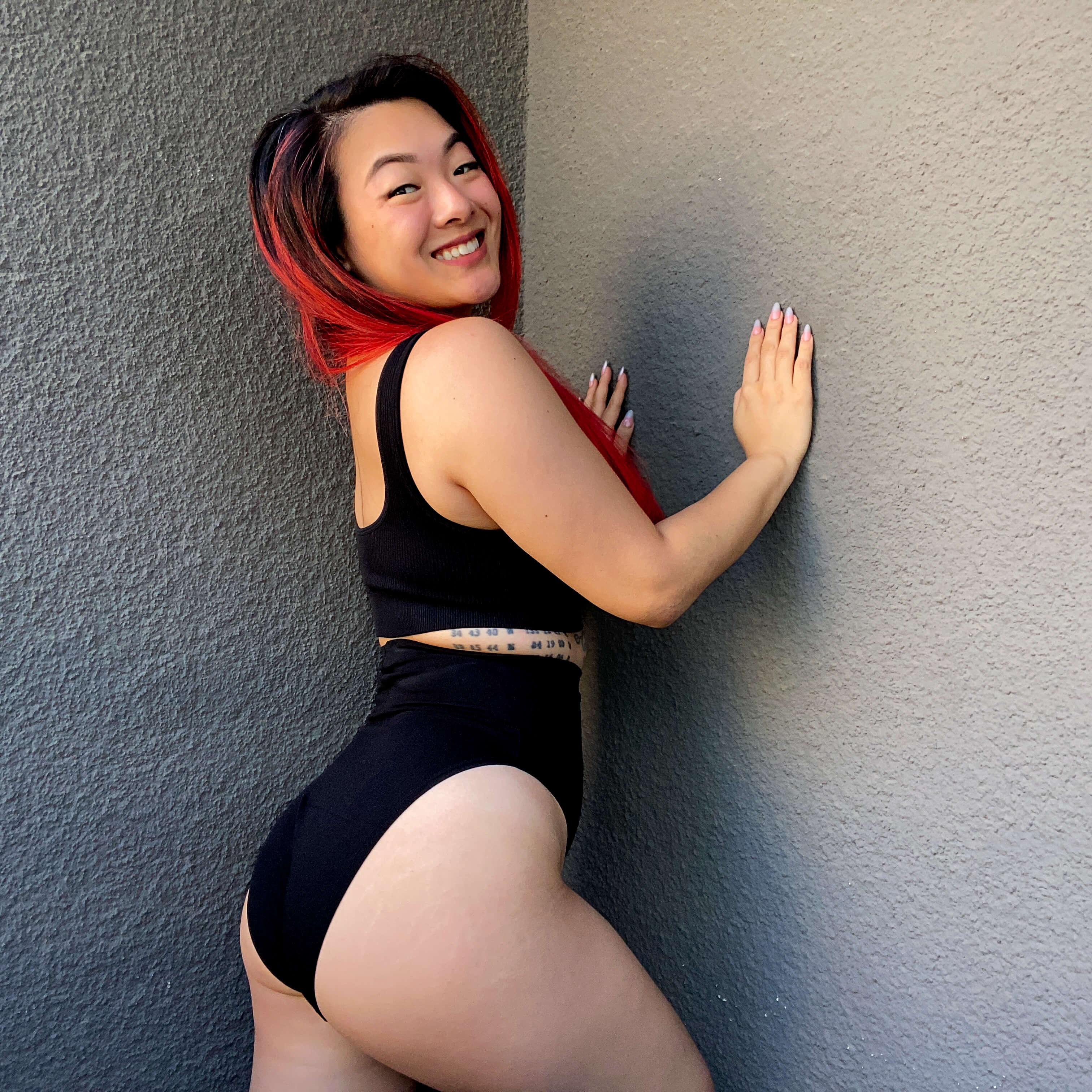 Super High Leg Knickers - 3 Pairs in Black - Zenithce