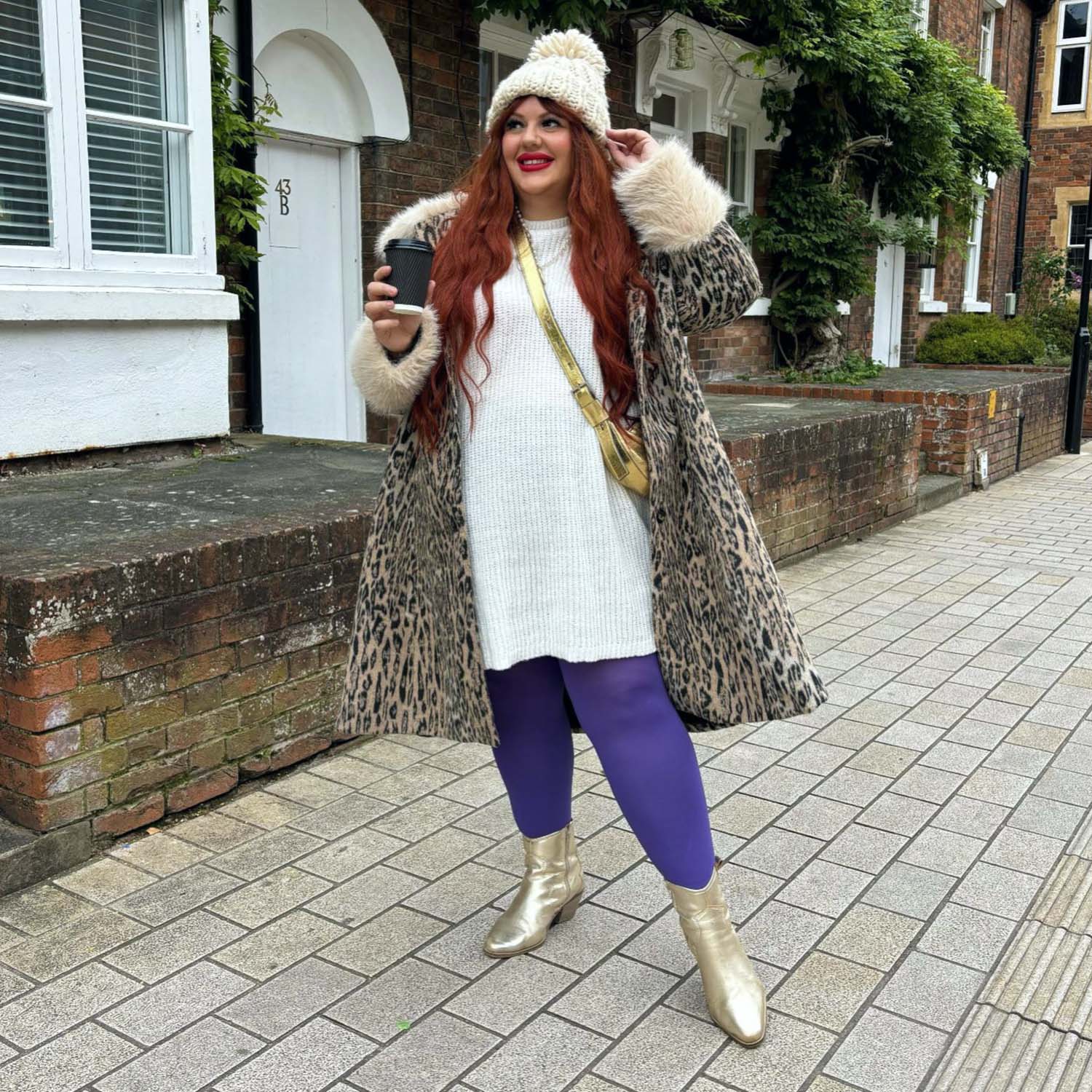 120 Denier Tights - Iris - Zenithce