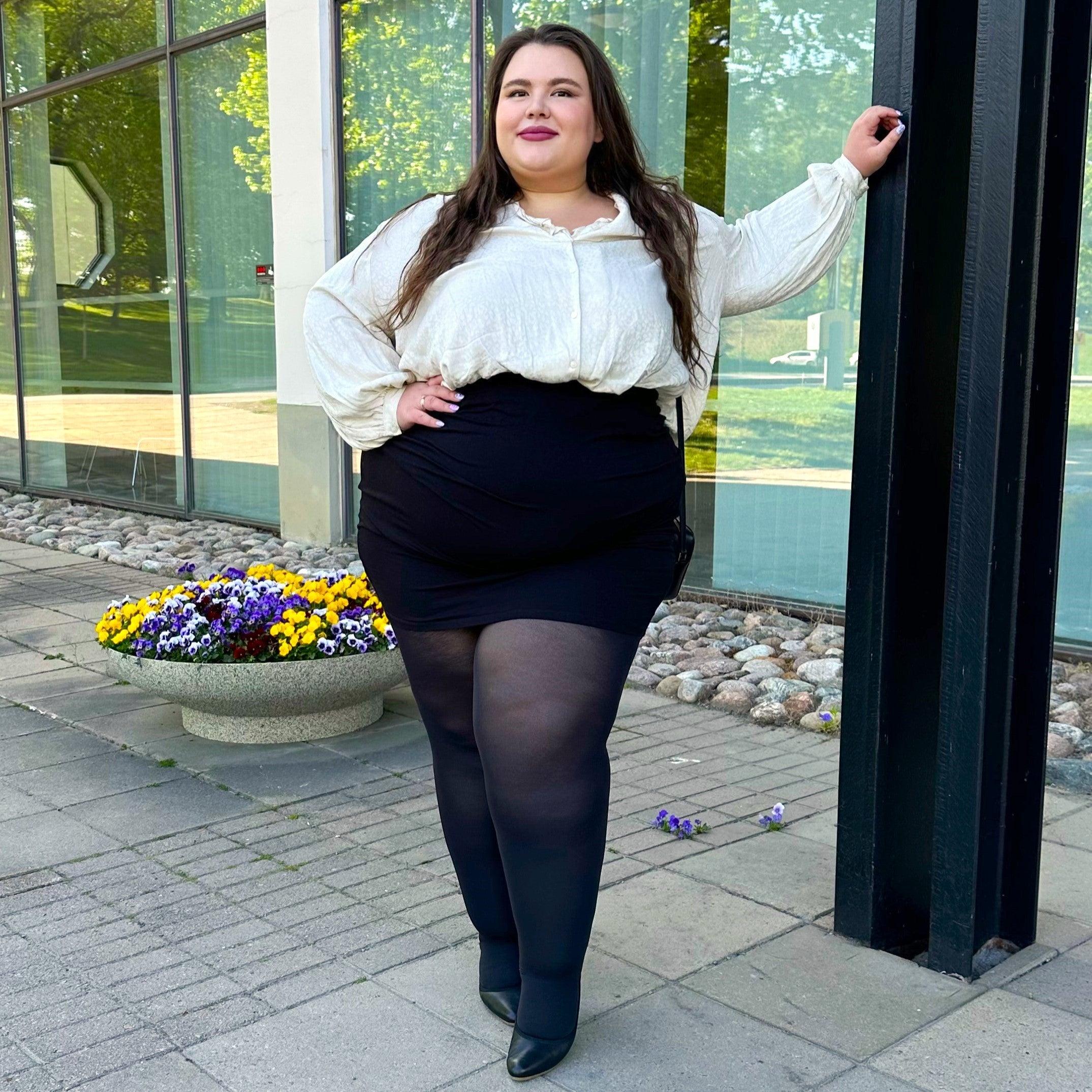 Huggy Light Compression Tights - Black - Zenithce