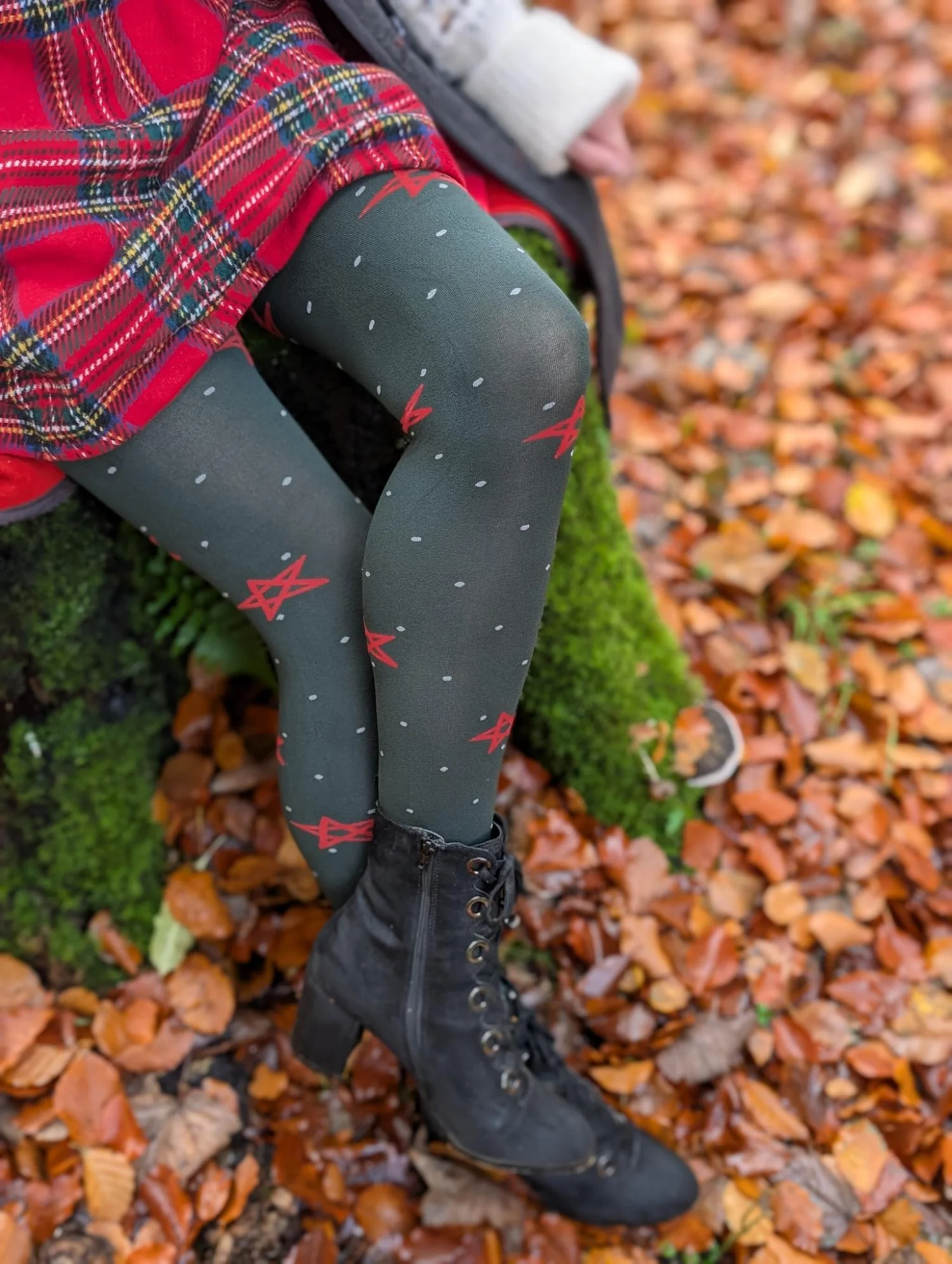 Christmas Tights - Woodland Magick - Zenithce