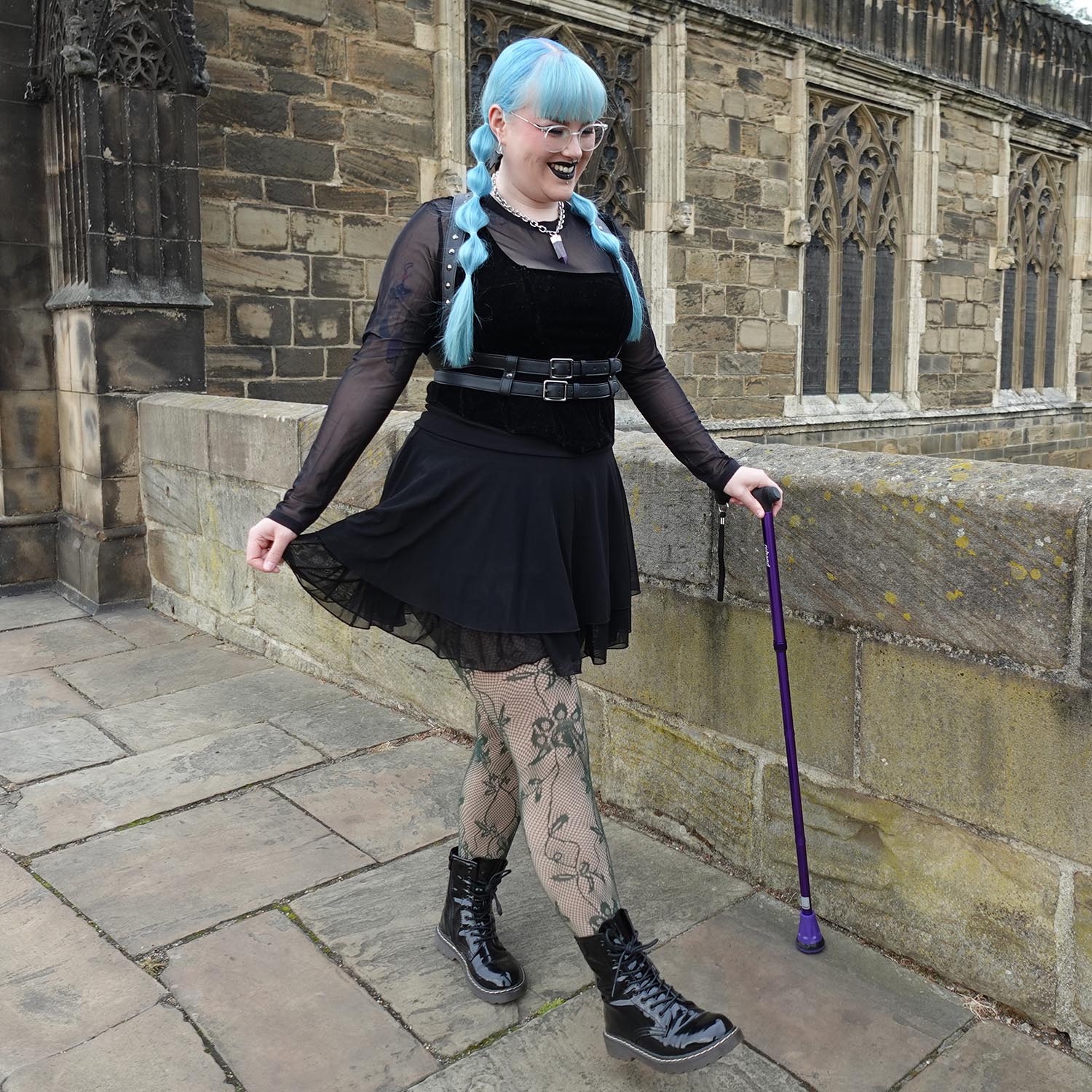 Riff Raff Fishnets - En Pointe - Zenithce