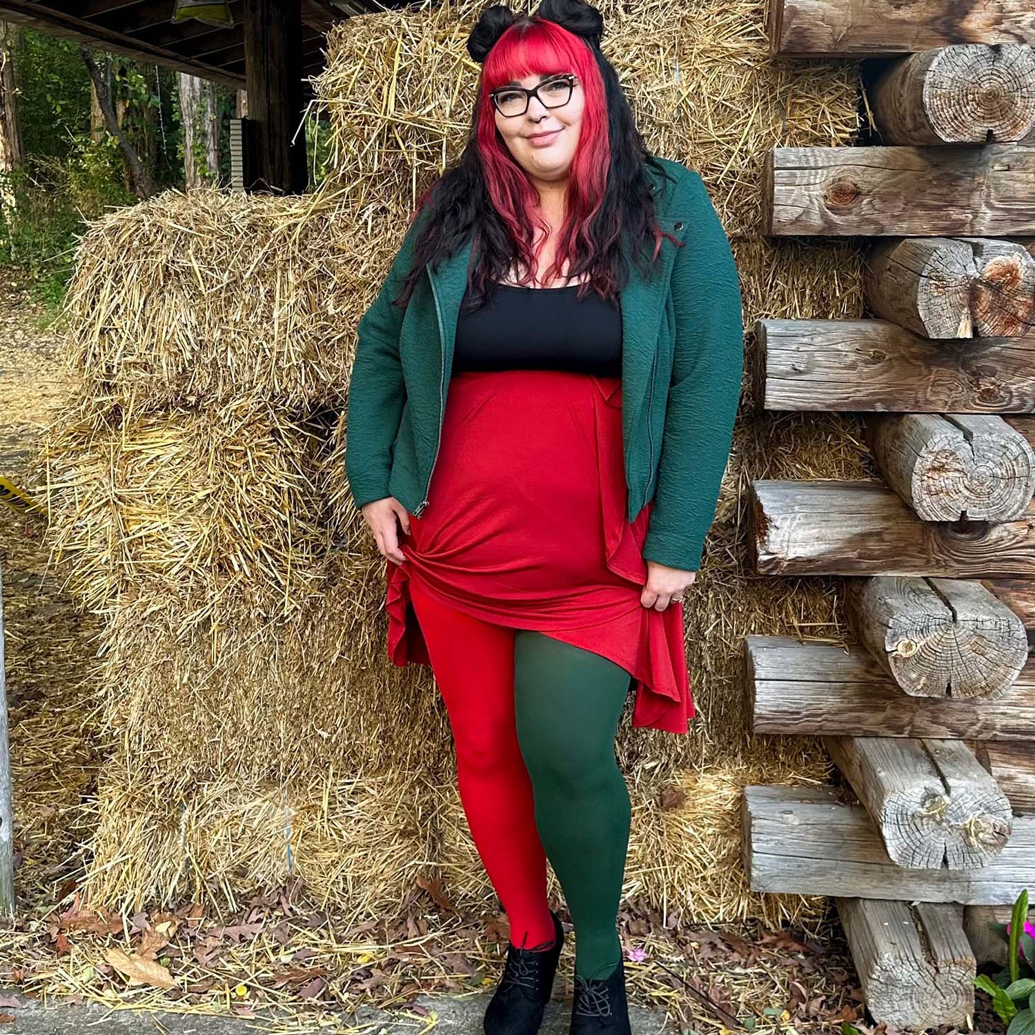 Duo Tights - Bottled Delight - Zenithce