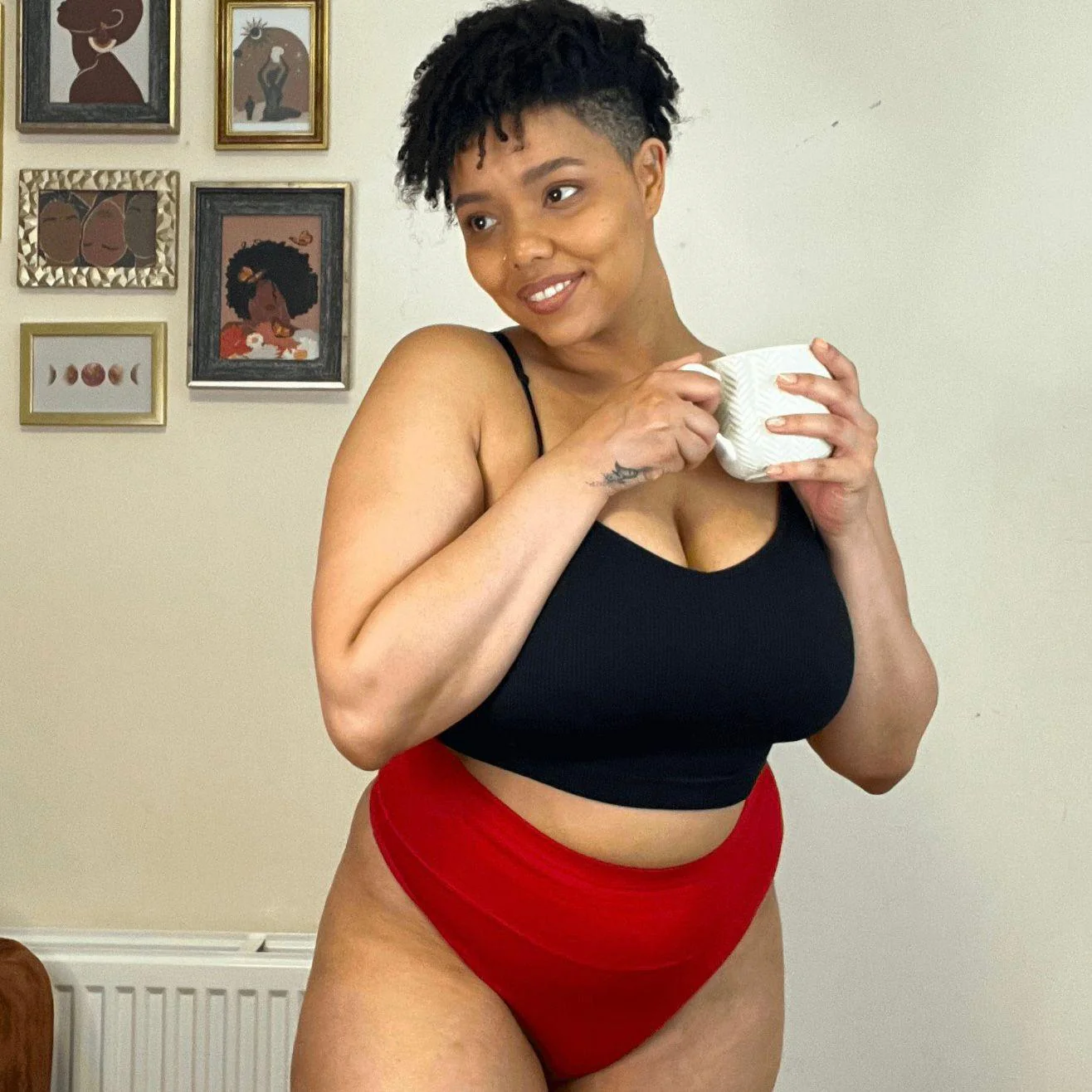 Organic Cotton Thong - Lobster - Zenithce