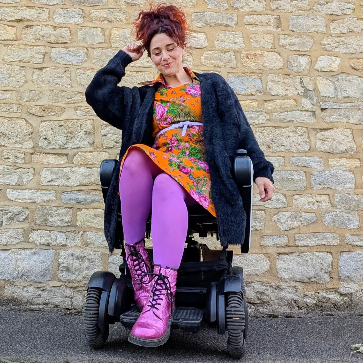 Fluffy Cardigan - Black - Zenithce