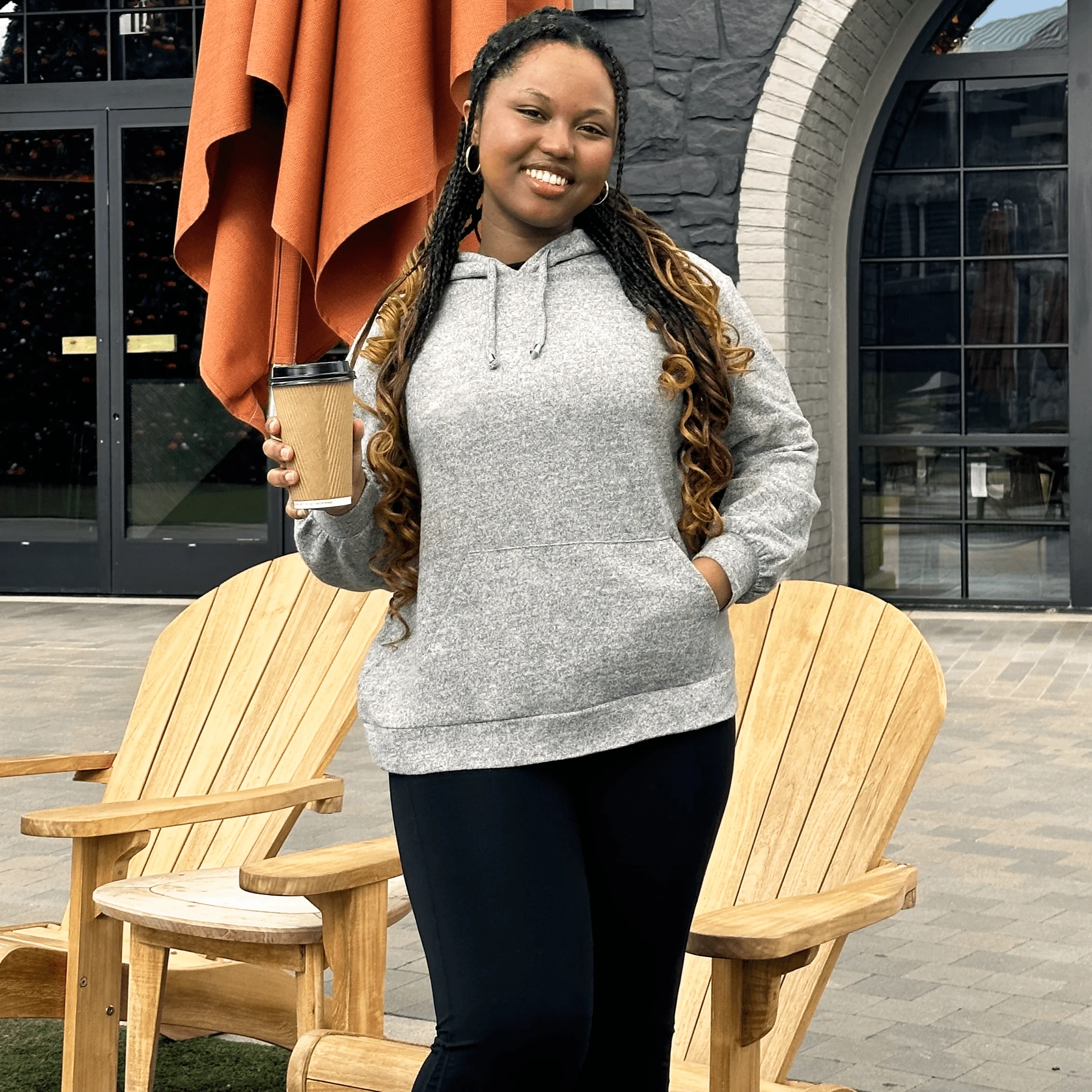 Hoodie - Grey Marl - Zenithce