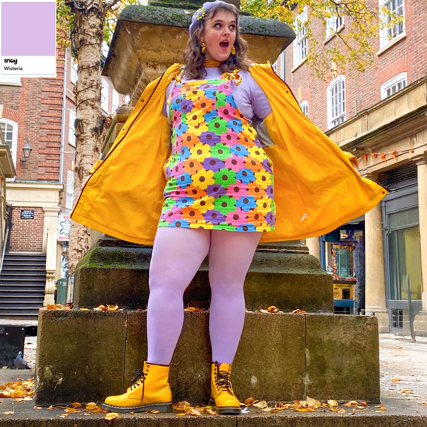 120 Denier Tights - Wisteria - Zenithce