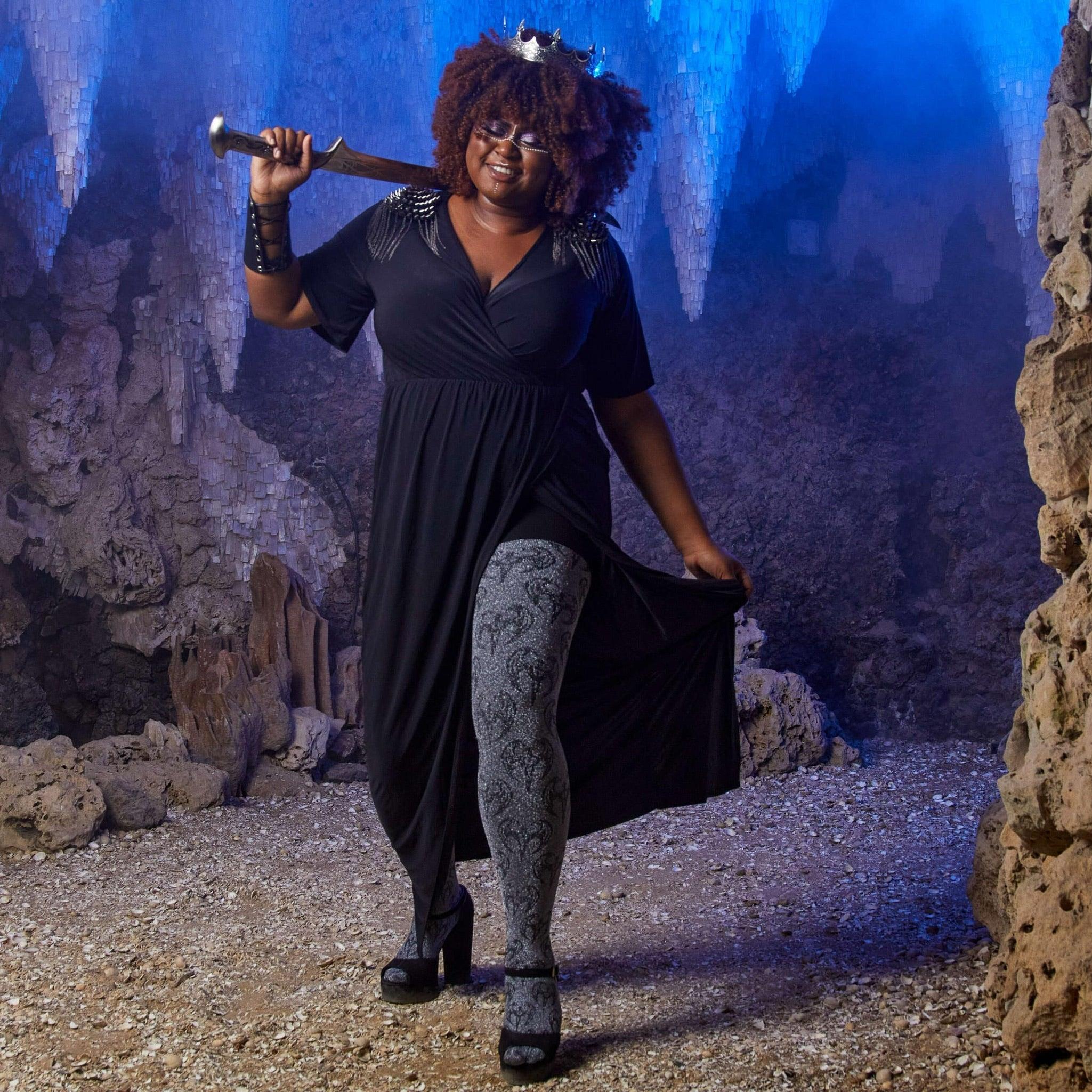 ACOTAR Tights - Silver Legion - Zenithce