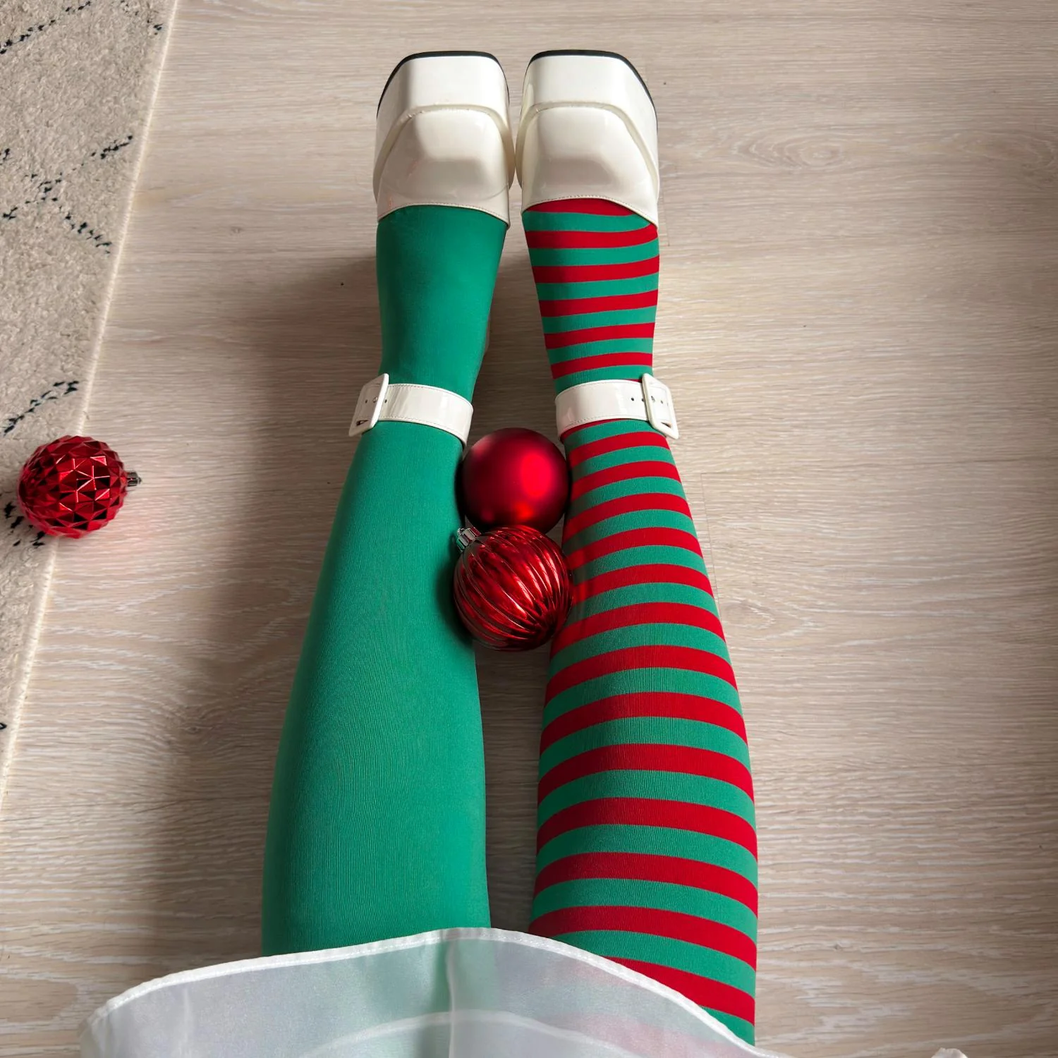 Christmas Tights - Duo Elf - Zenithce