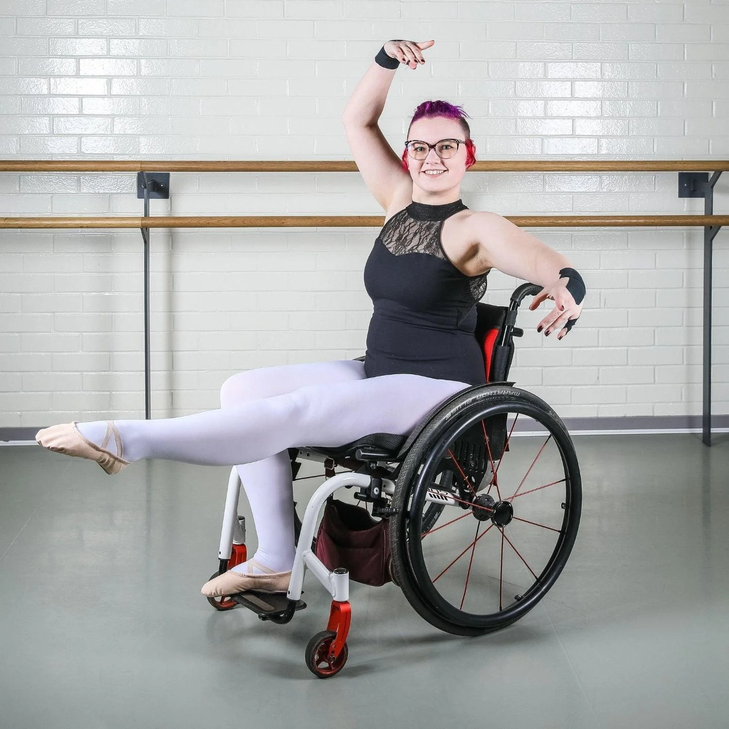 Convertible Dance Tights - White - Zenithce