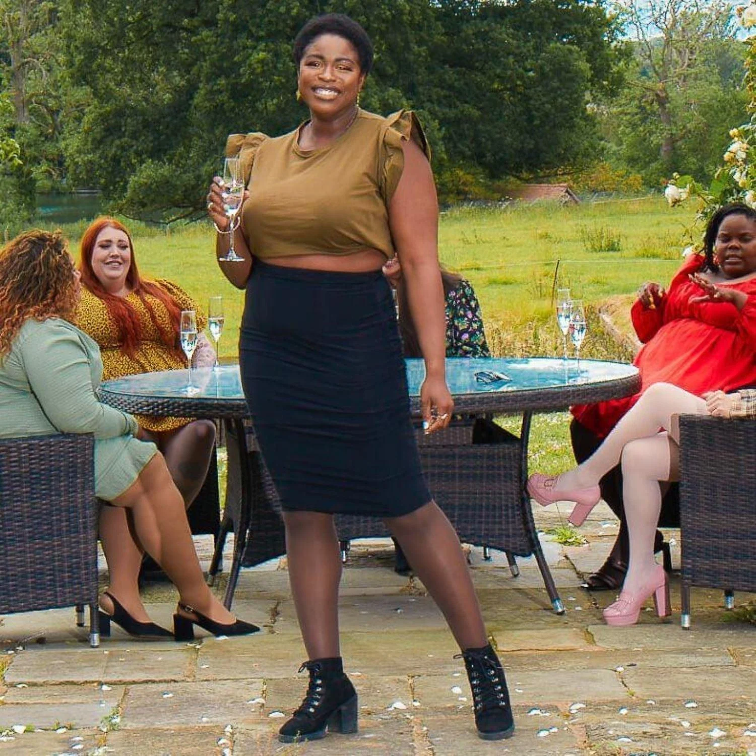 30 Denier Sheer Tights - Praline - Zenithce