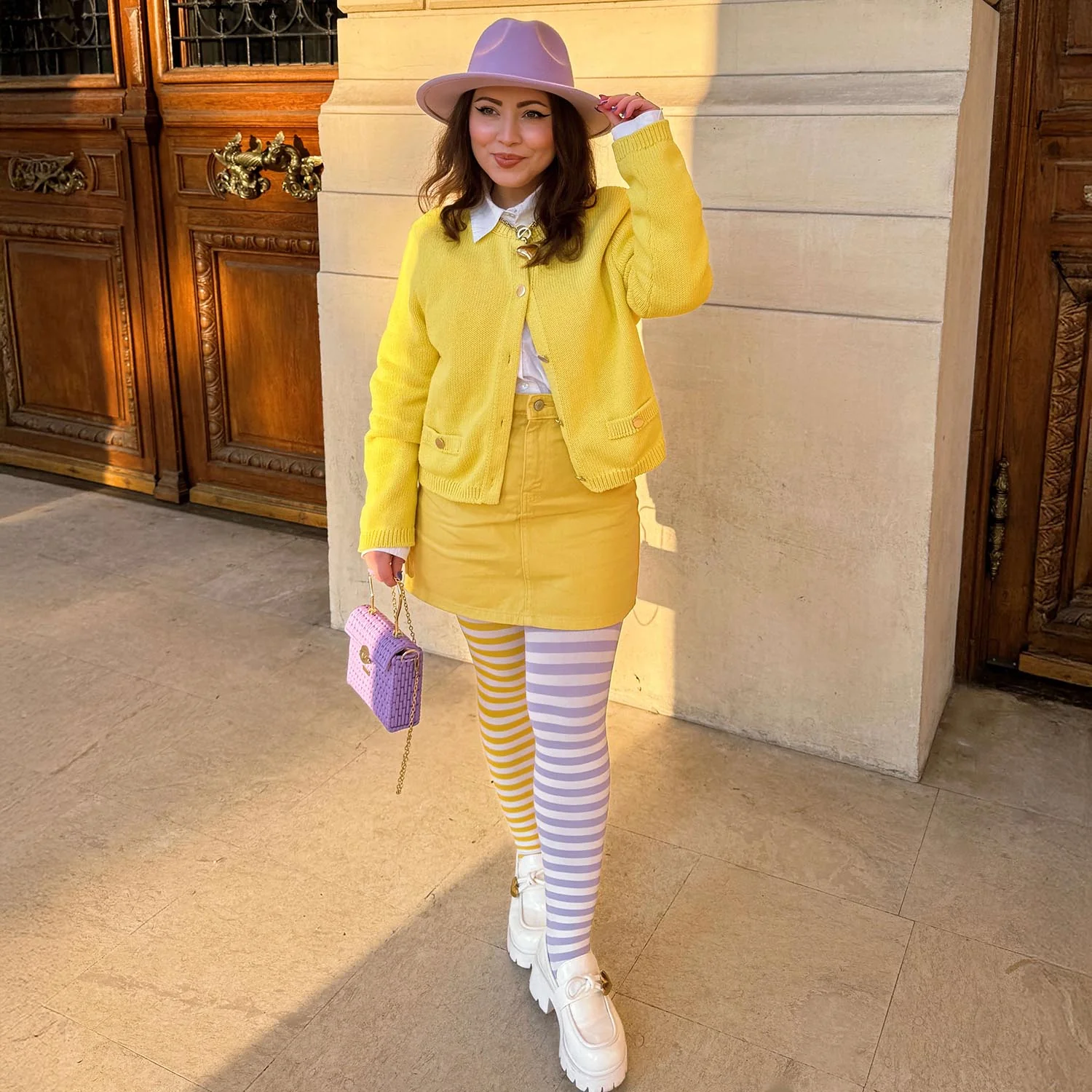 Duo Tights - Mellow Yellow - Zenithce