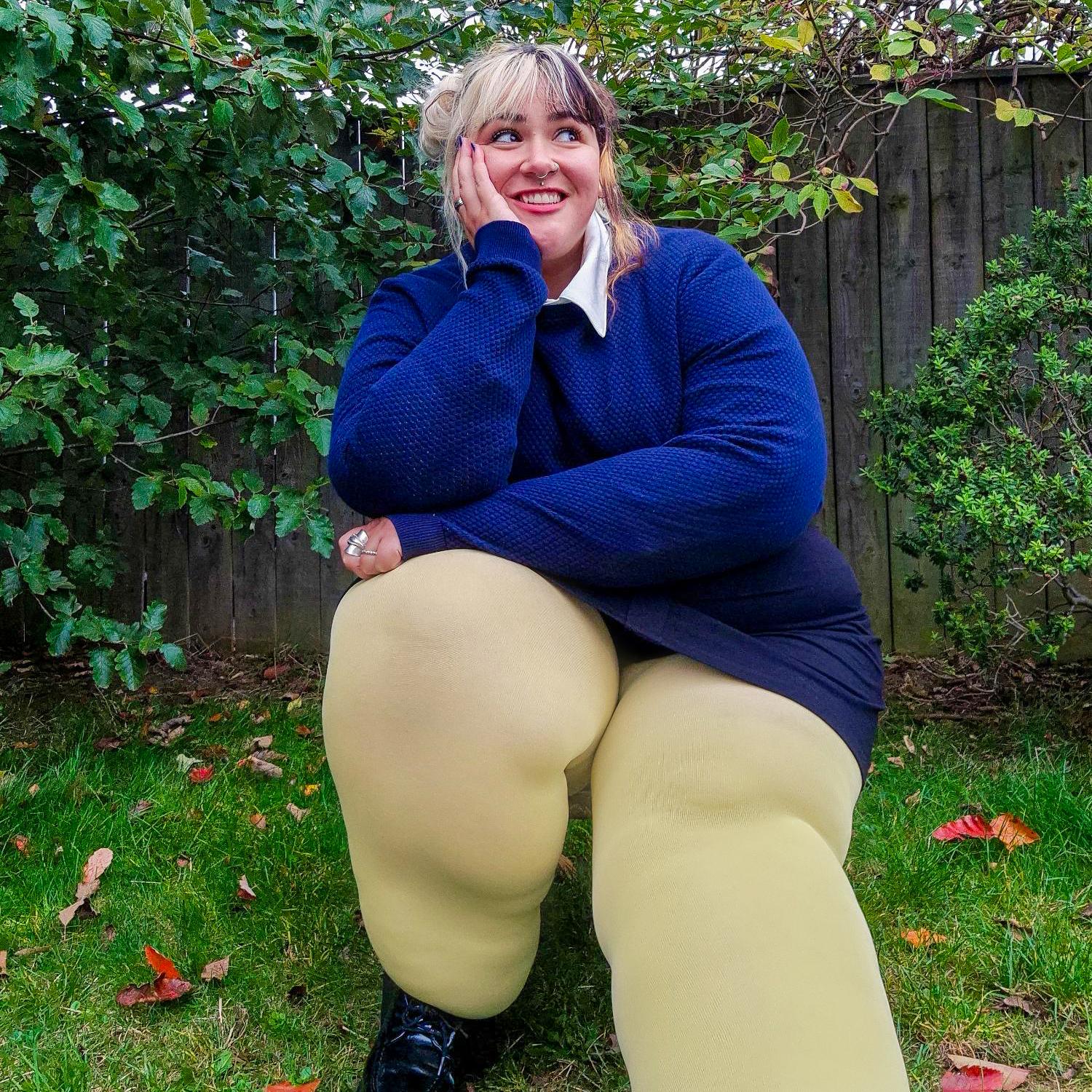 120 Denier Tights - Butter - Zenithce