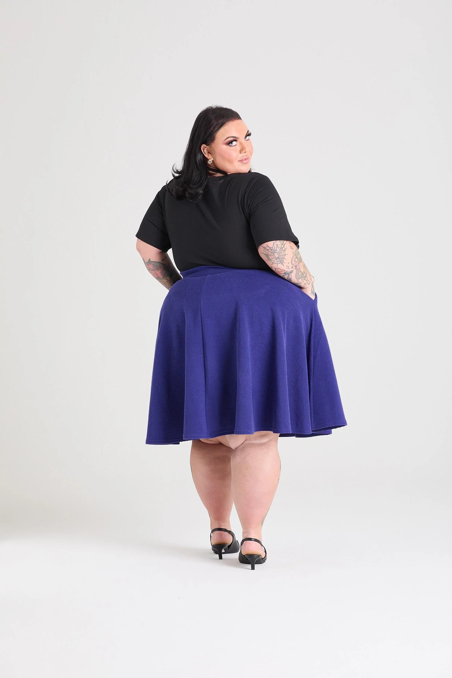 Ottoman Flare Skirt - Aretha - Zenithce