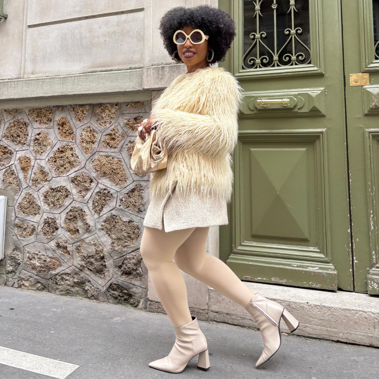 80 Denier Tights - Creamsicle - Zenithce