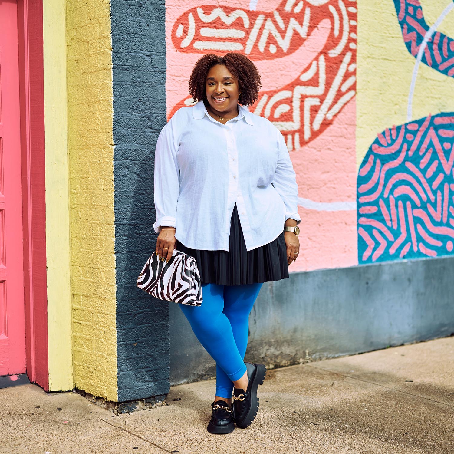 Footless Tights - Peacock - Zenithce