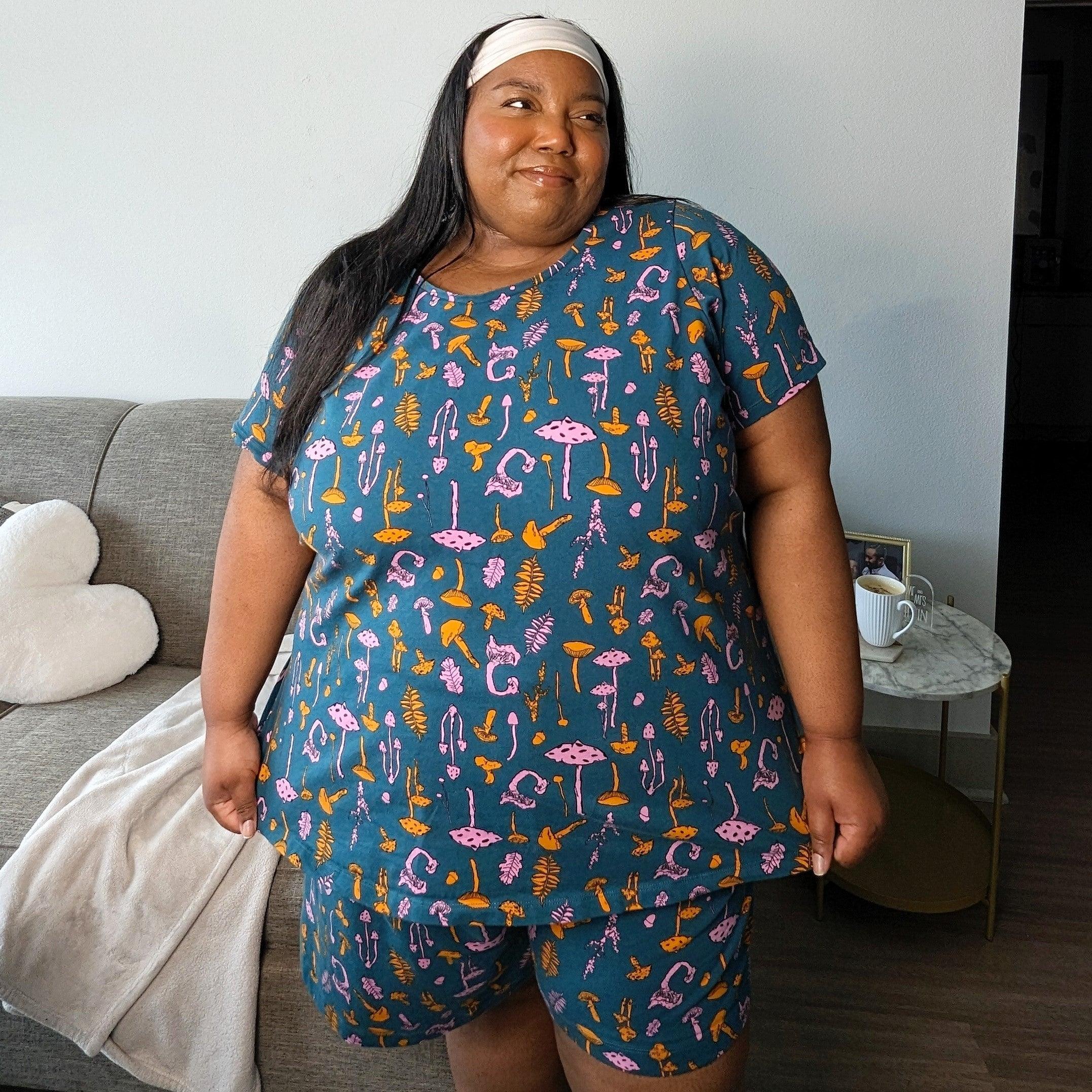 Organic Cotton PJ Top - Mushie Patch - Zenithce