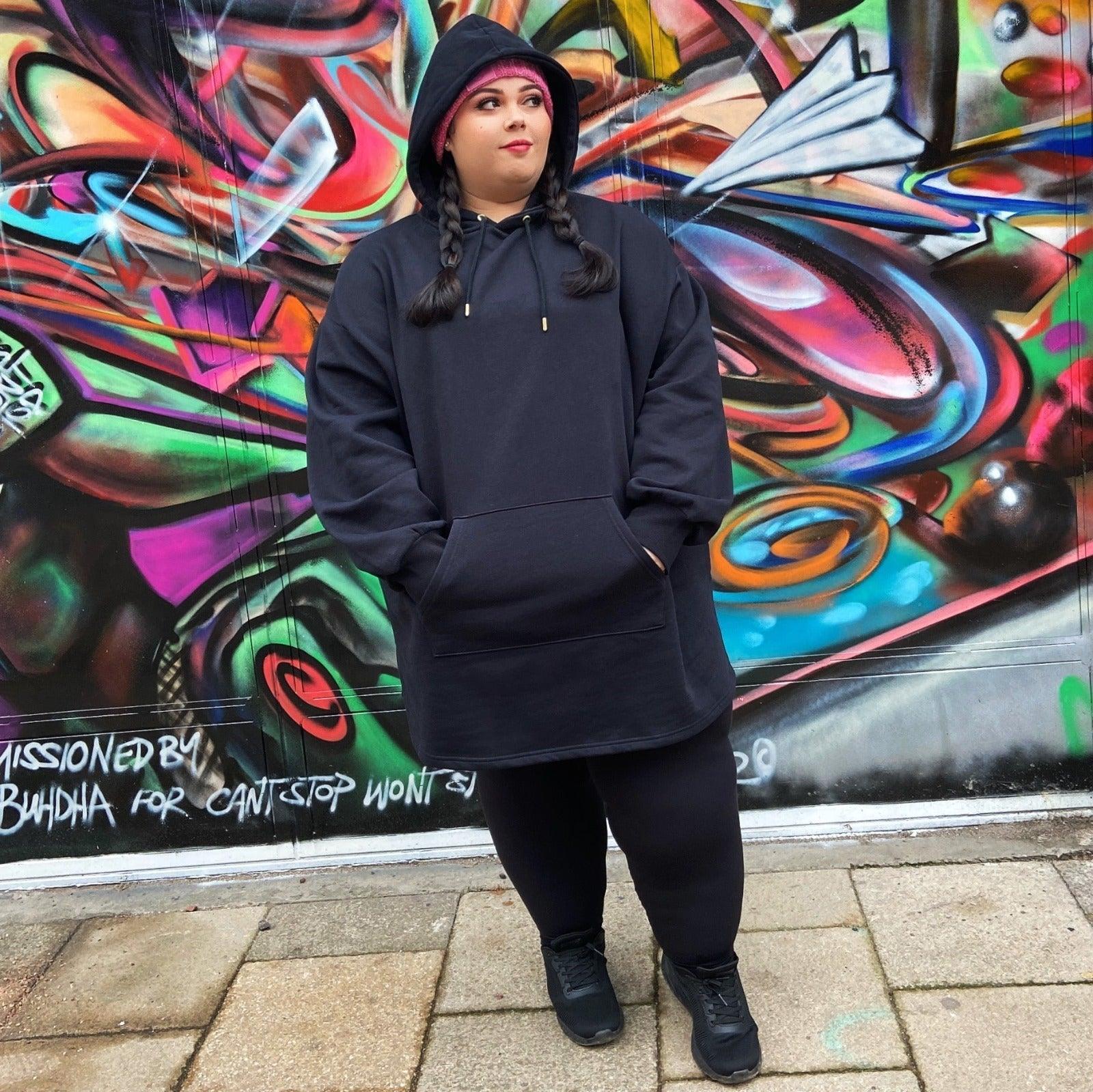 Organic Cotton Longline Hoodie - Zenithce