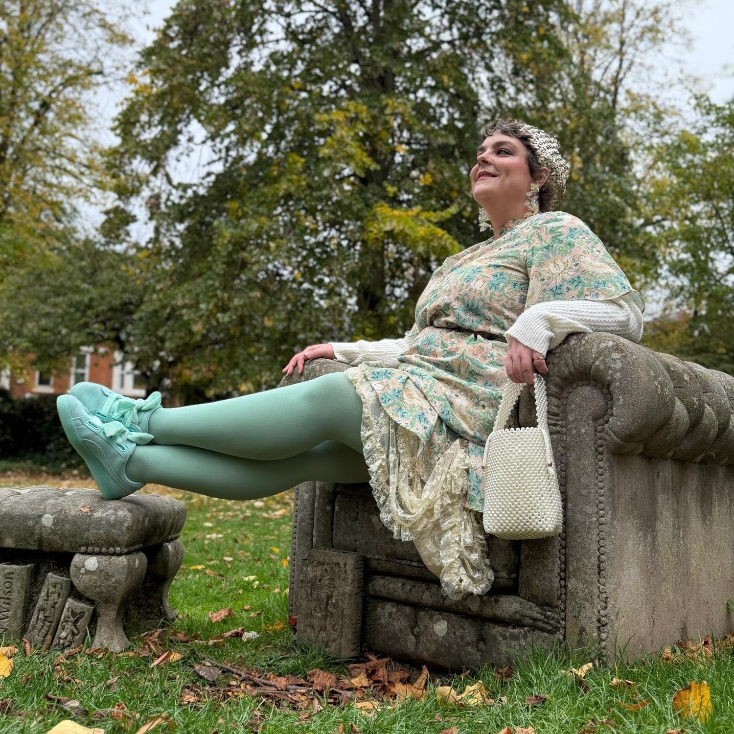 120 Denier Tights - Chalcedony - Zenithce