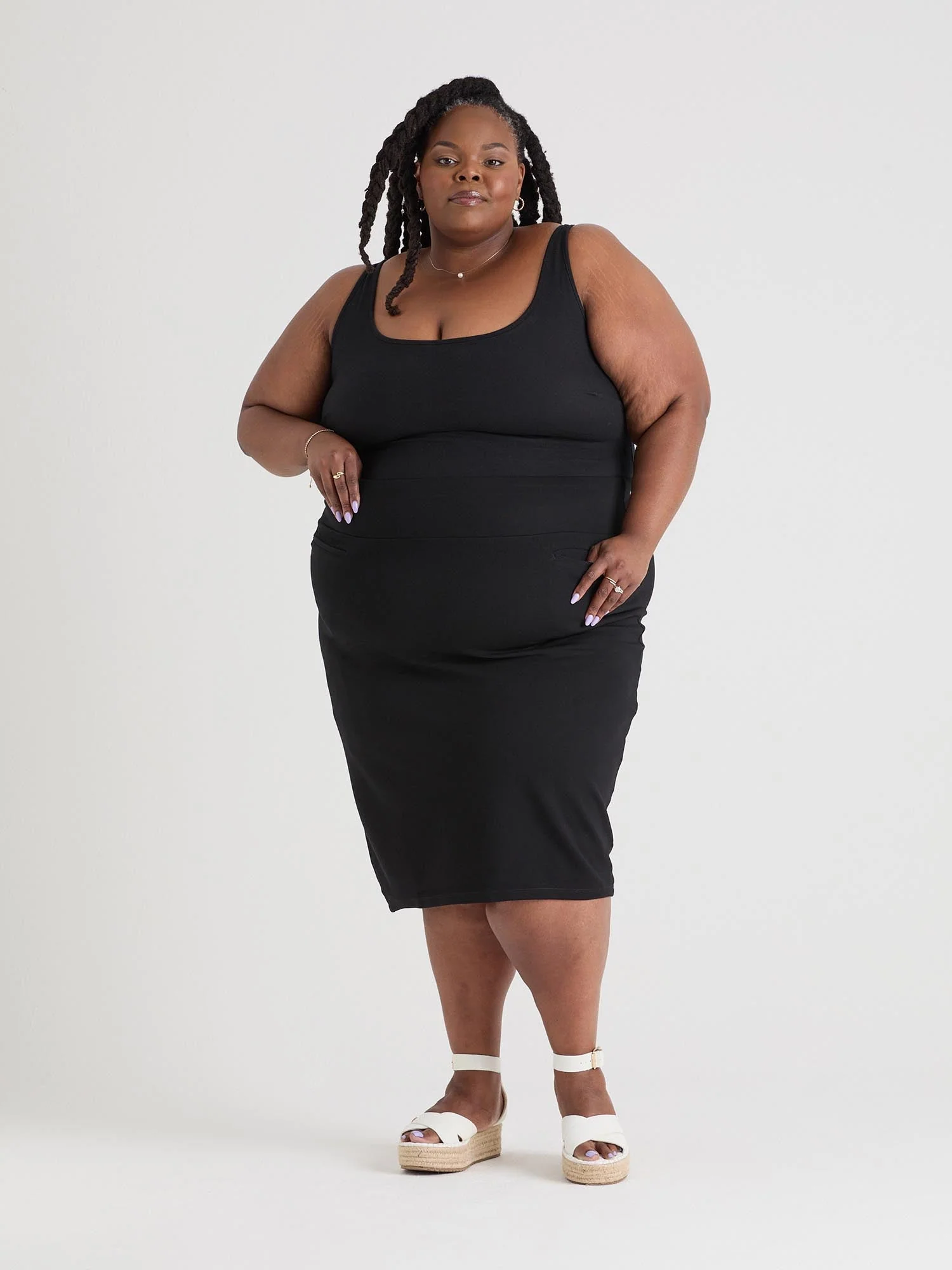 Pencil Skirt - Black (V2) - Zenithce