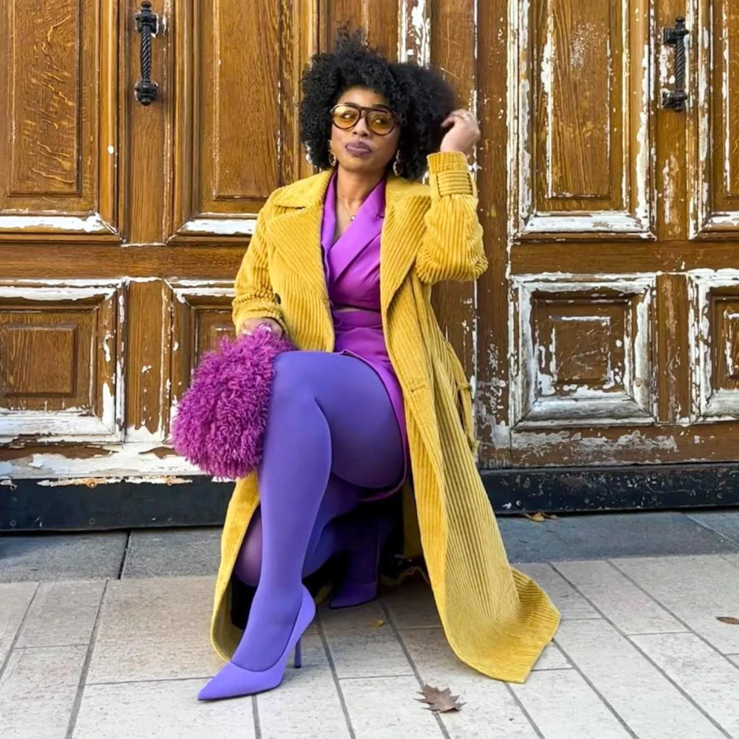 120 Denier Tights - Iris - Zenithce