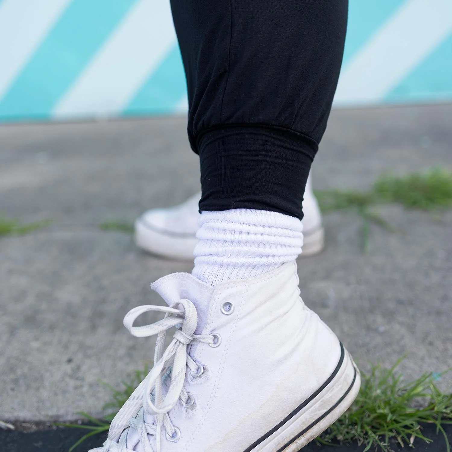 Bamboo Lounge Joggers - Black - Zenithce