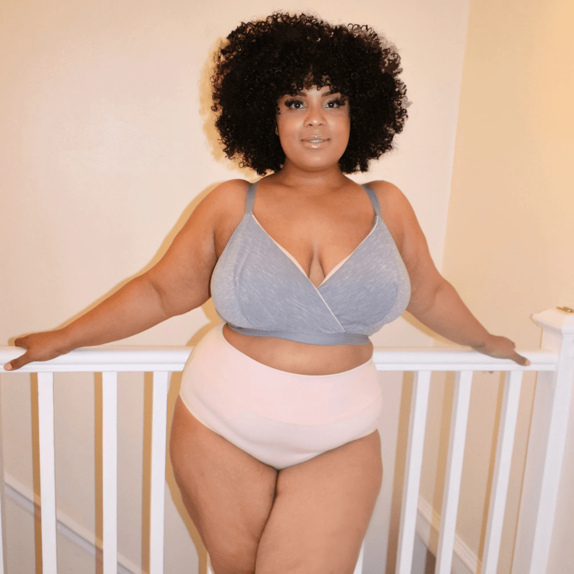 Organic Cotton Full Brief Knickers - Ballet Pink - Zenithce