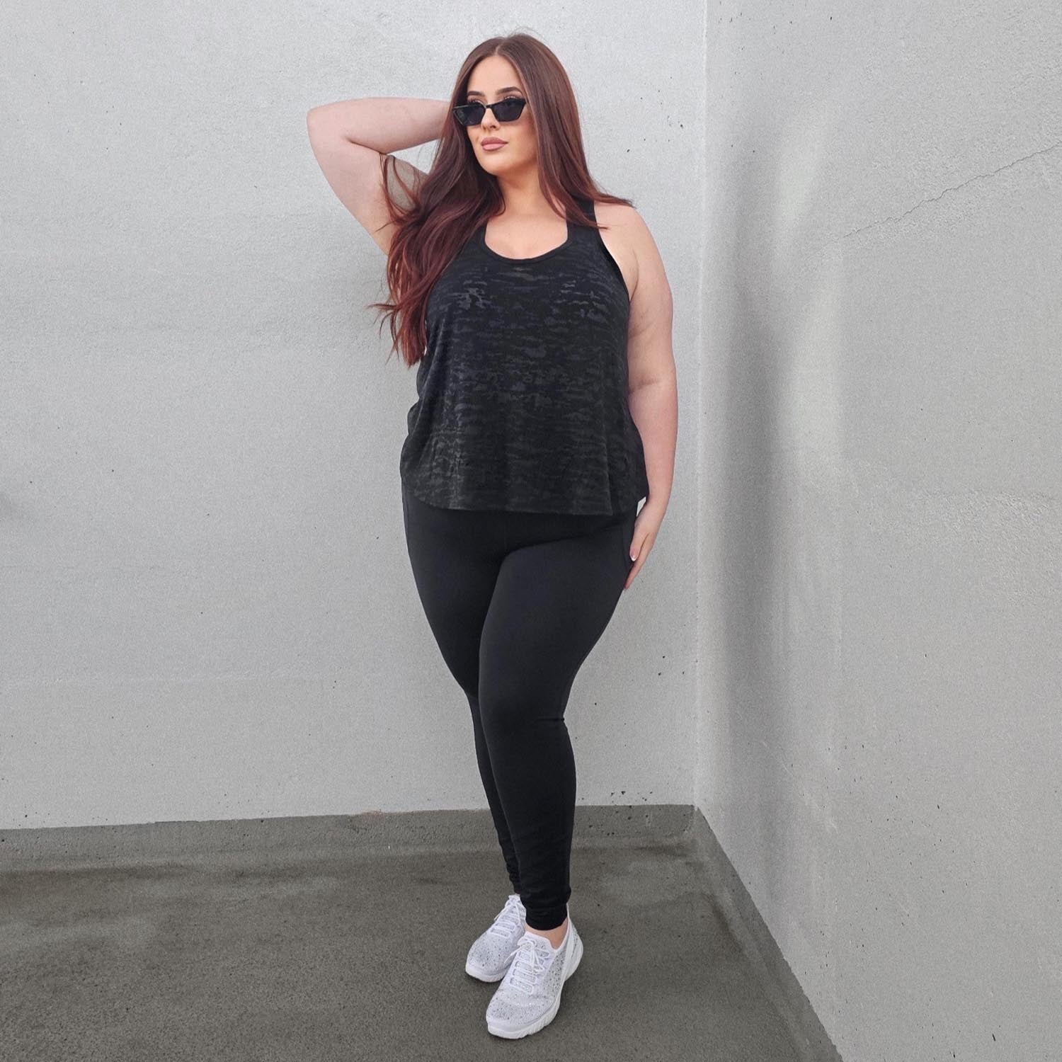 Wrap Back Vest - Black - Zenithce