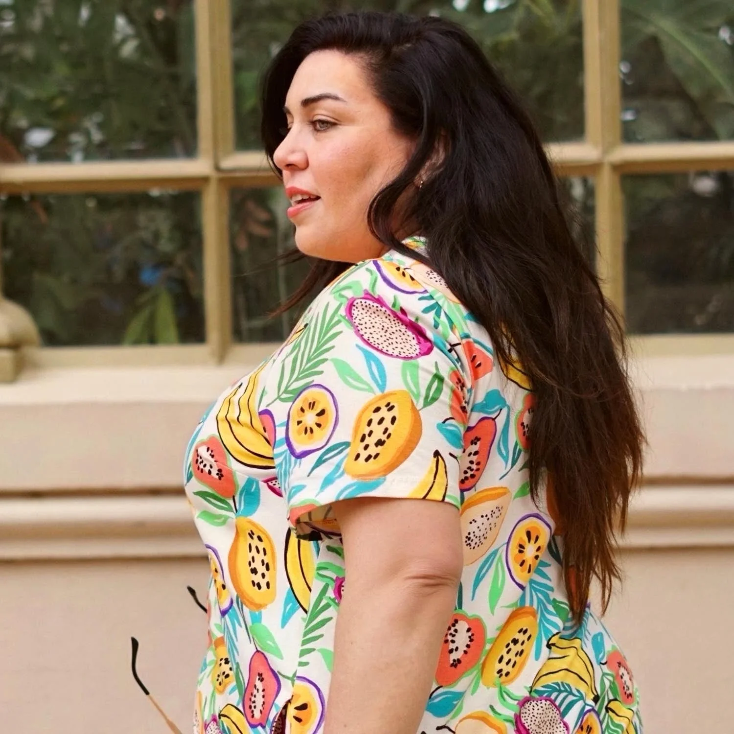 Organic Club Tropicana Day/Nightdress With Sleeves - Zenithce