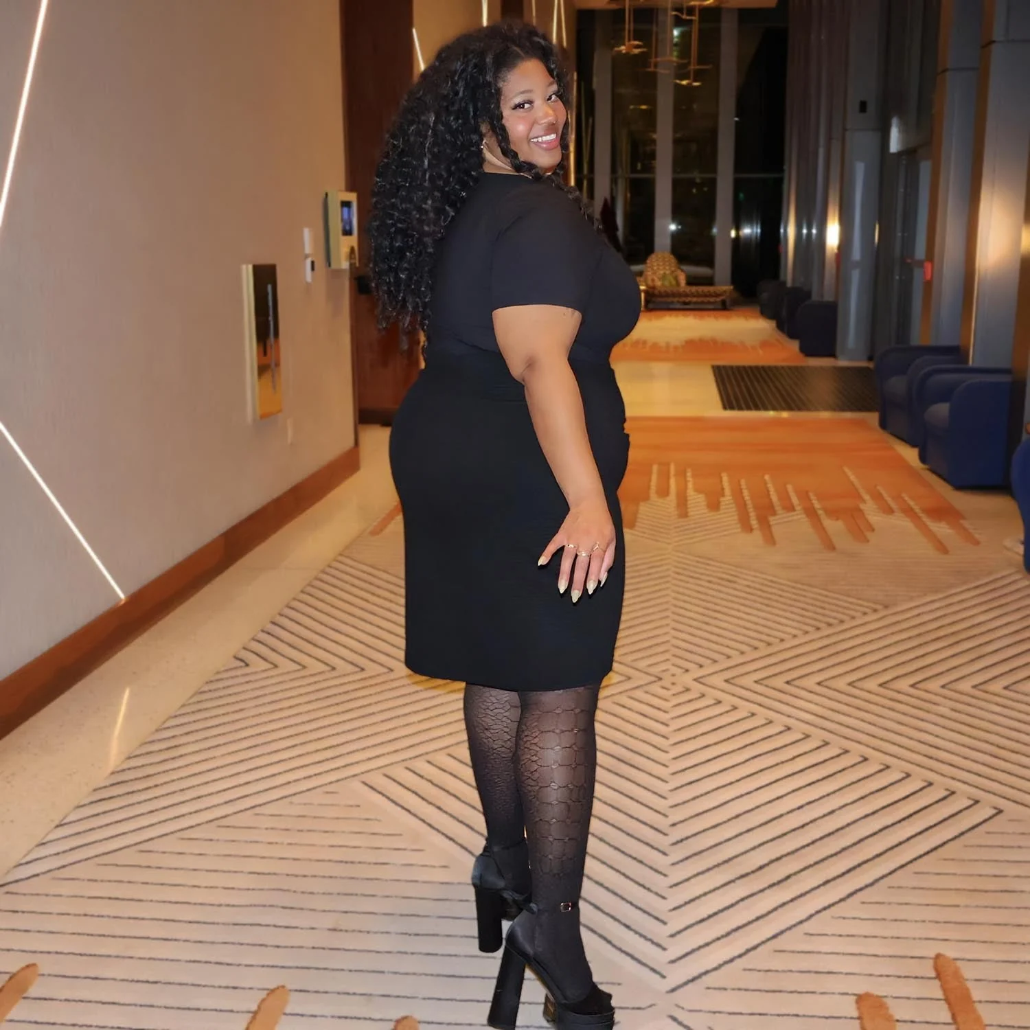 Mini Pencil Skirt - Archean - Zenithce