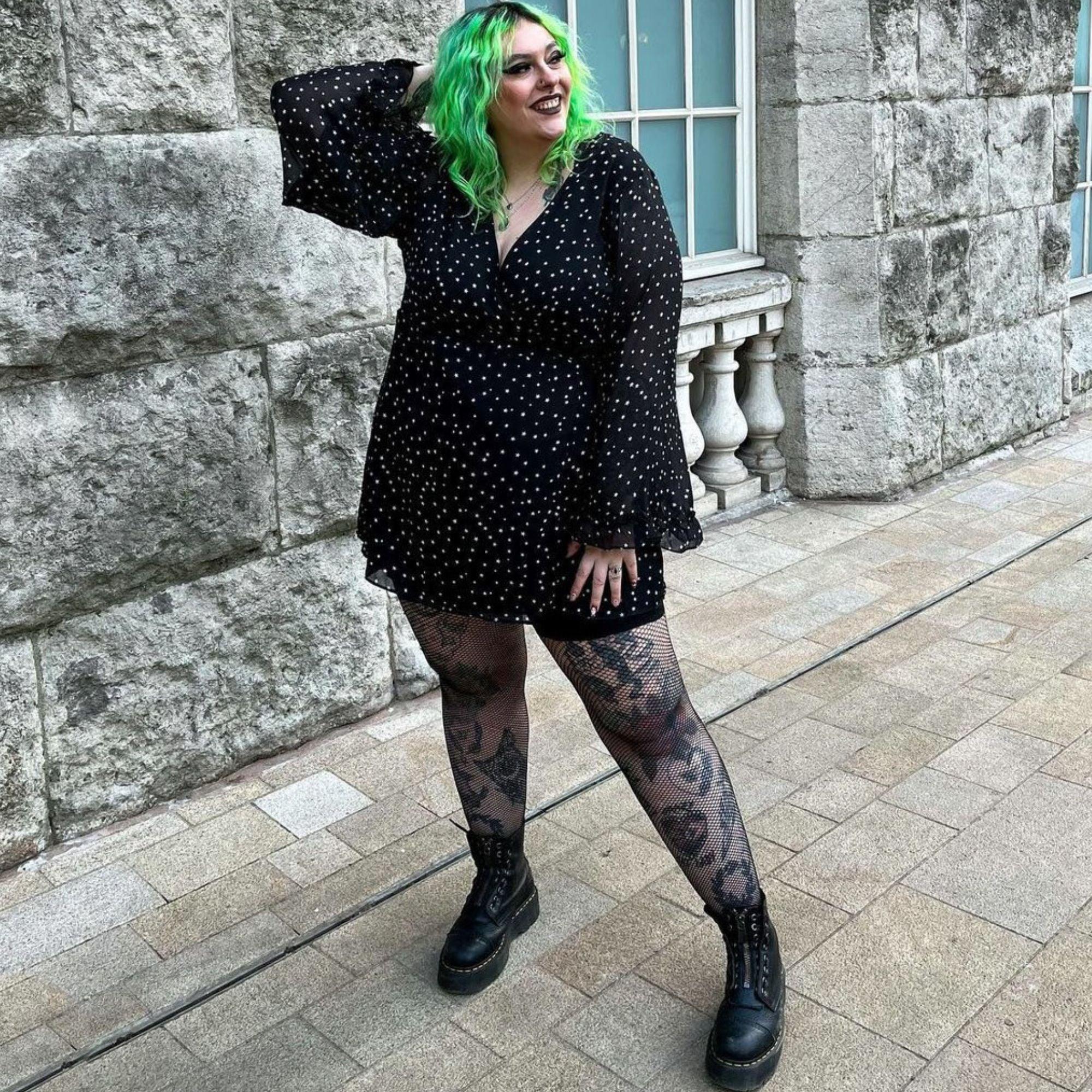 Fishies Fishnets - Black - Zenithce