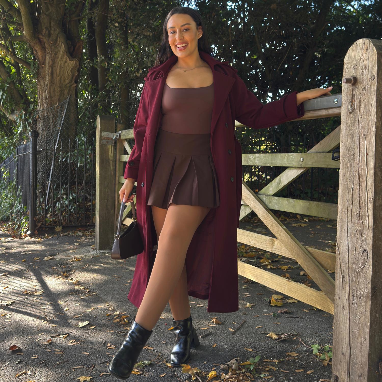 80 Denier Tights - Mocha - Zenithce