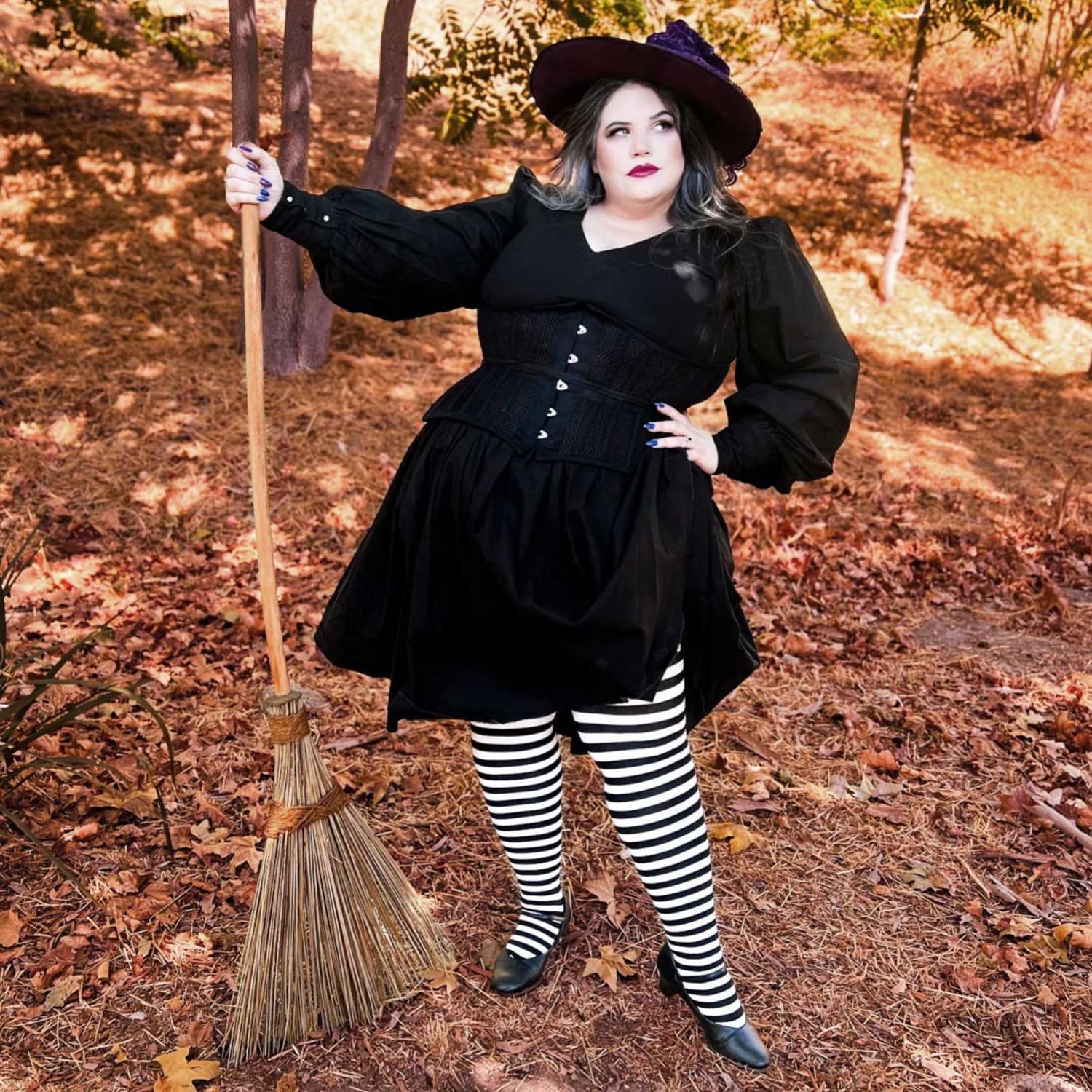 Striped Tights - Witch - Zenithce