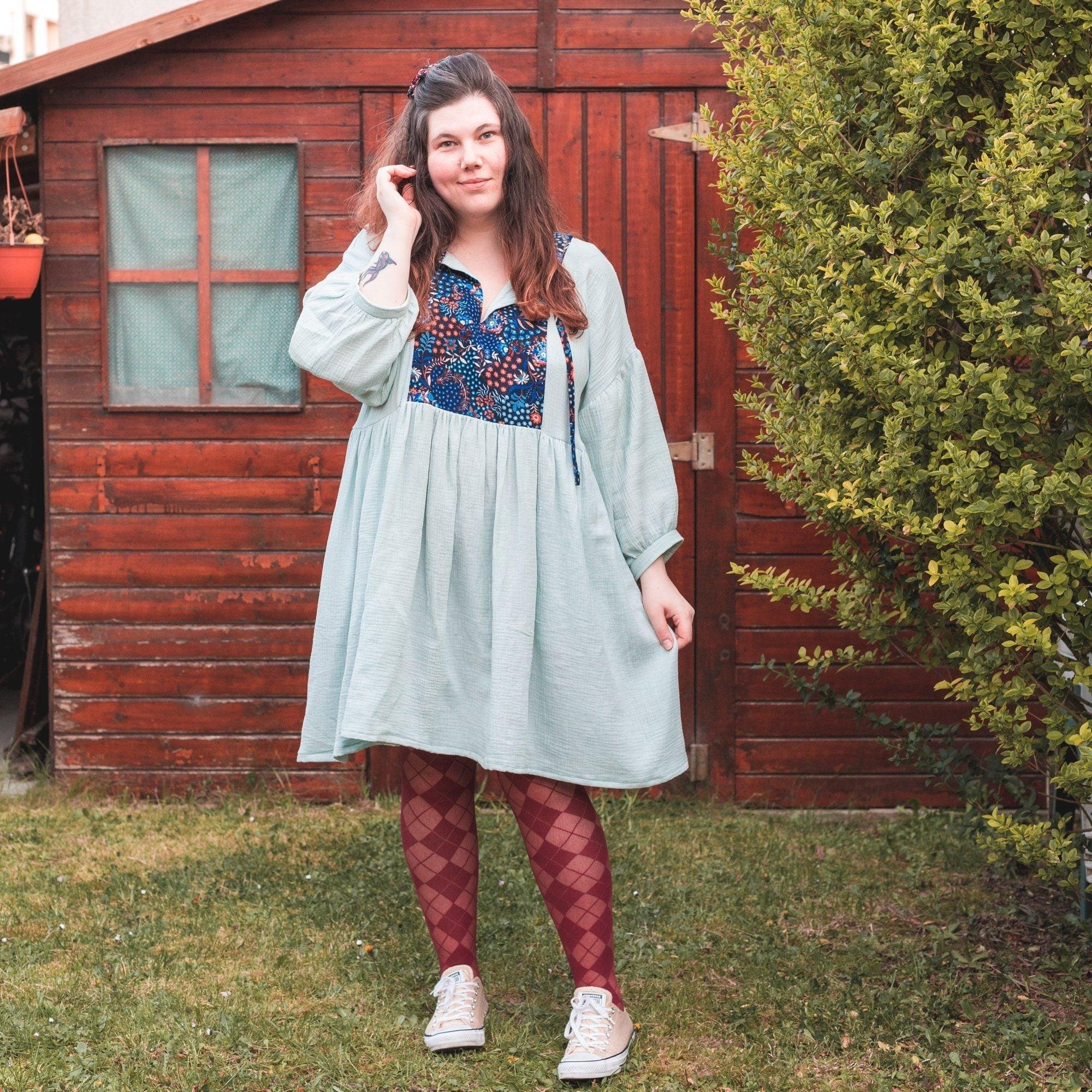 Diamond Tights - Burgundy - Zenithce