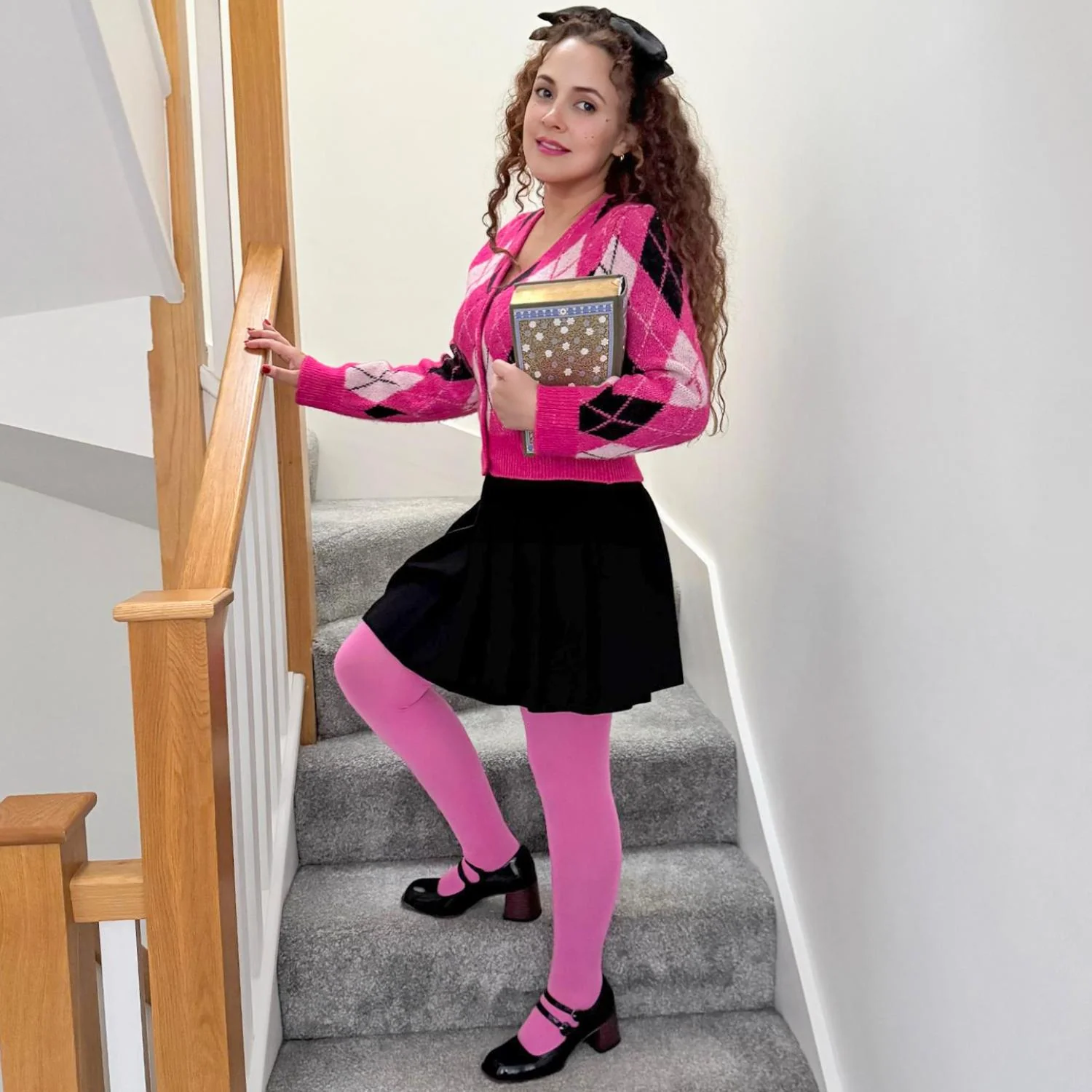 120 Denier Tights - Pink Lady - Zenithce