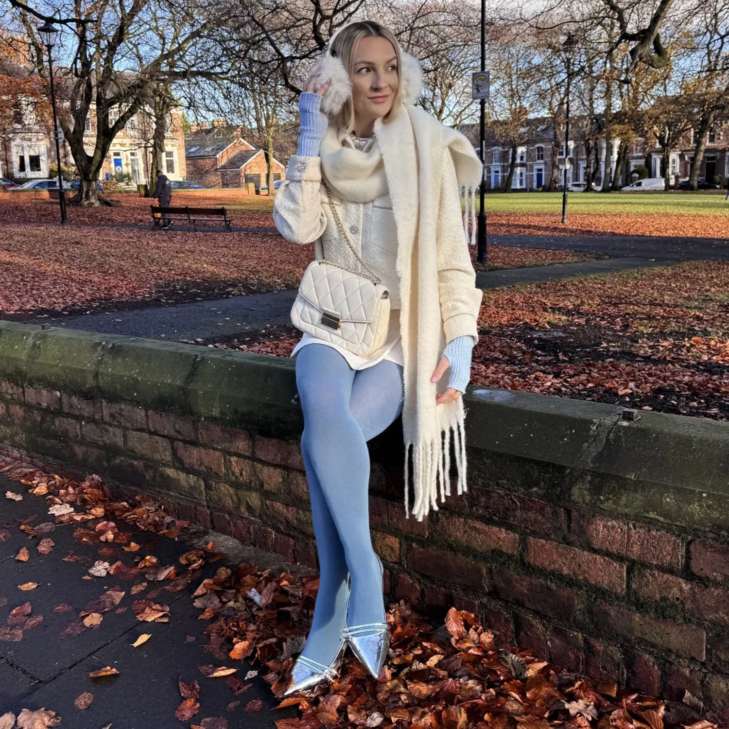 Bamboo Tights - Denim - Zenithce