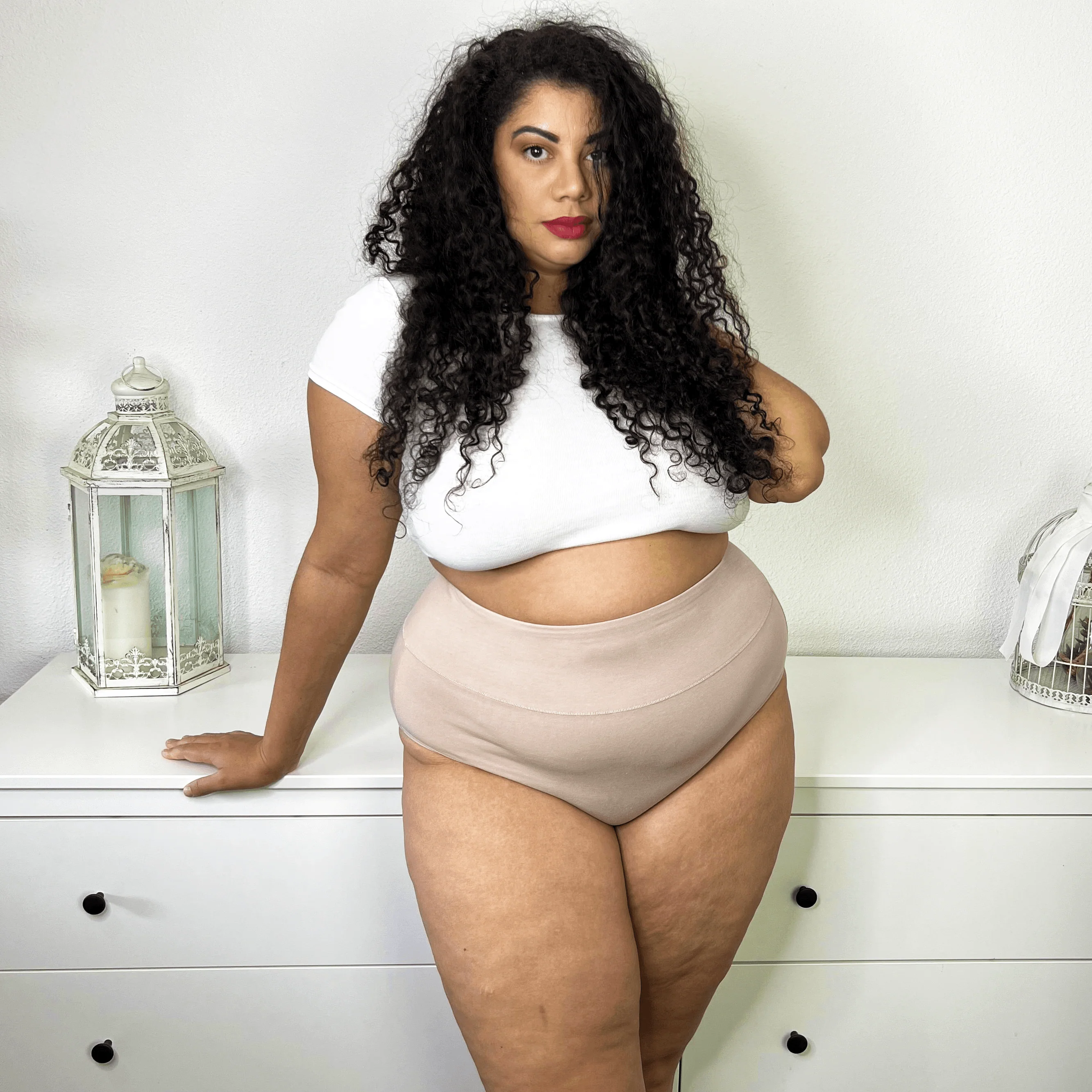 Organic Cotton Full Brief Knickers - Milk Bottle - Zenithce