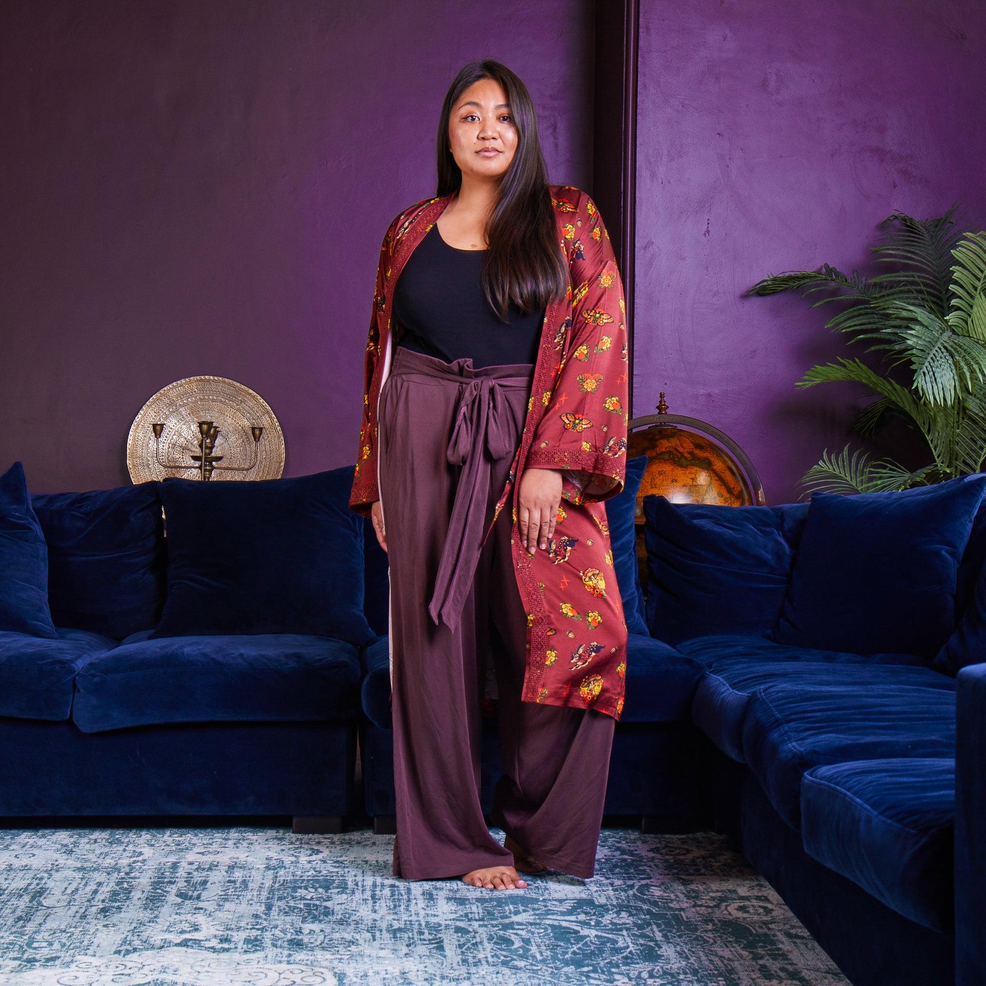 Satin Robe - Fortune - Zenithce