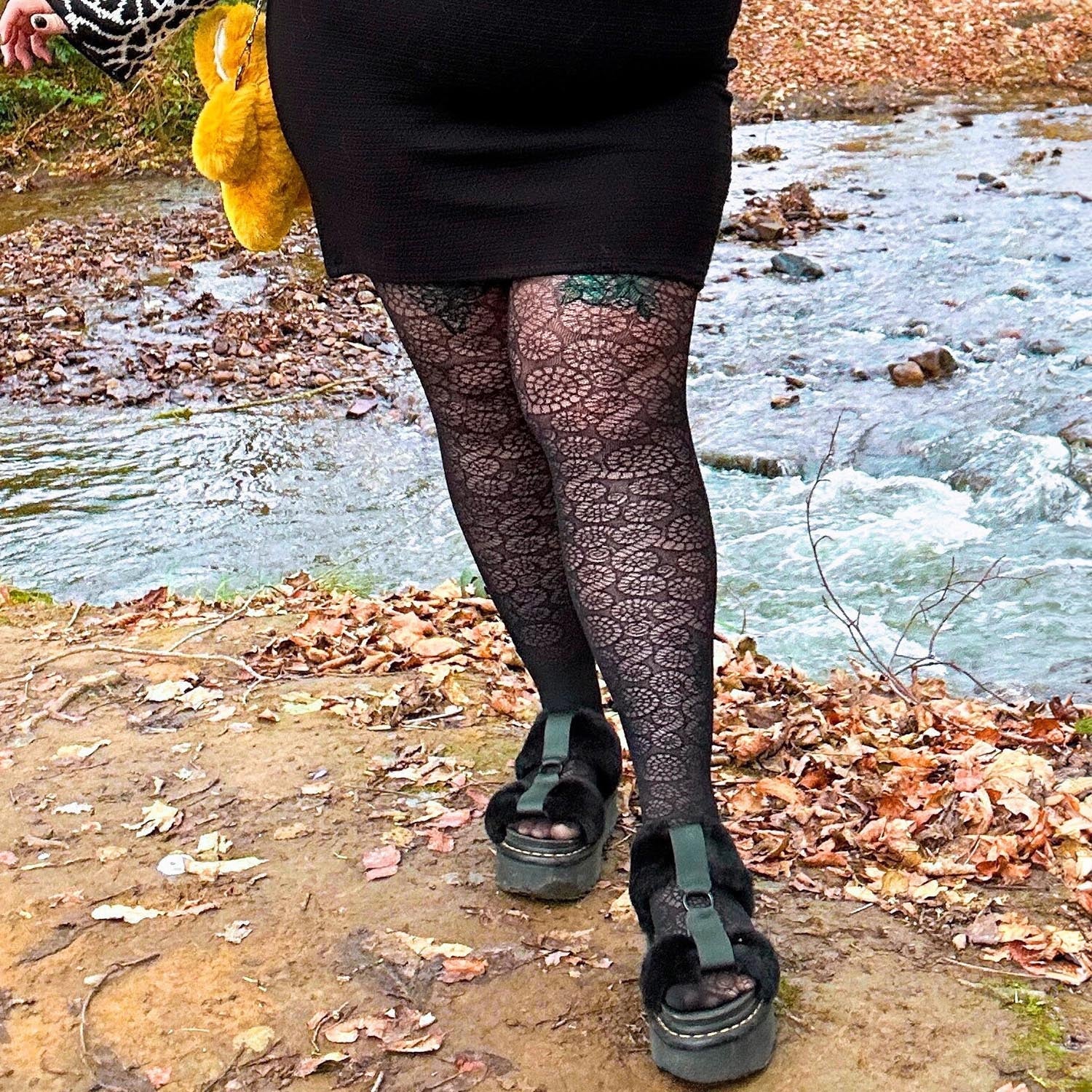 Ammonite Fossil Tights - Zenithce